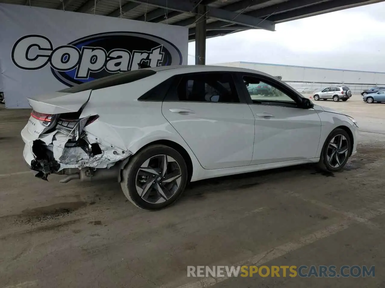 3 fotografías del automóvil dañado 5NPLP4AG4PH112051 HYUNDAI ELANTRA 2023
