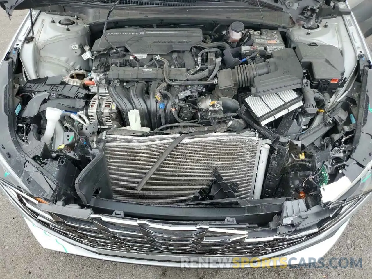 11 fotografías del automóvil dañado 5NPLP4AG6PH091106 HYUNDAI ELANTRA 2023