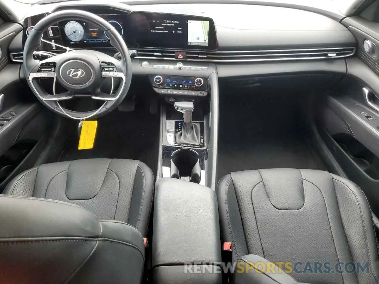 8 fotografías del automóvil dañado 5NPLP4AG6PH091106 HYUNDAI ELANTRA 2023