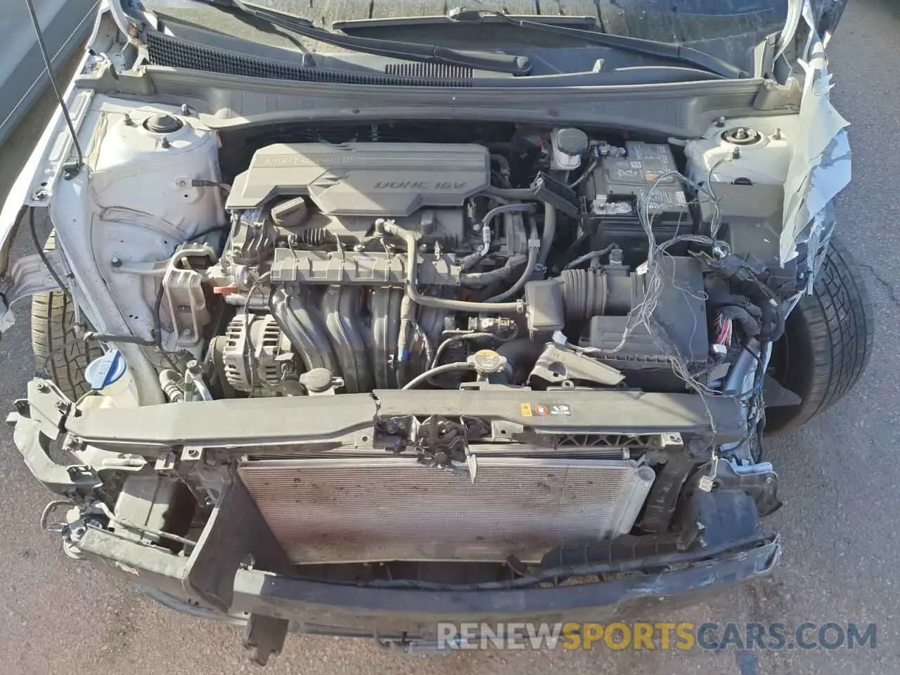 11 fotografías del automóvil dañado 5NPLP4AG6PH097648 HYUNDAI ELANTRA 2023