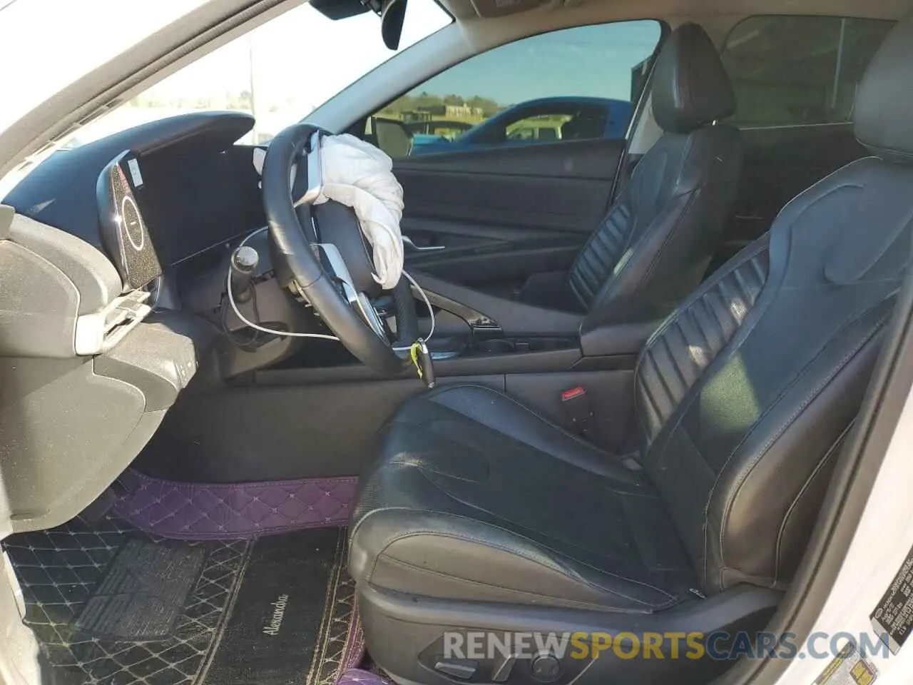 7 fotografías del automóvil dañado 5NPLP4AG6PH097648 HYUNDAI ELANTRA 2023
