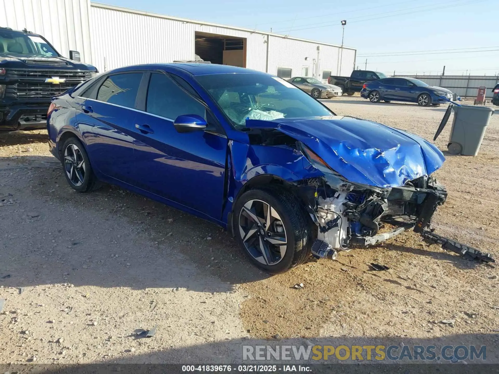 1 fotografías del automóvil dañado 5NPLP4AG7PH110309 HYUNDAI ELANTRA 2023