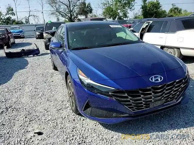 10 fotografías del automóvil dañado 5NPLP4AG9PH097093 HYUNDAI ELANTRA 2023