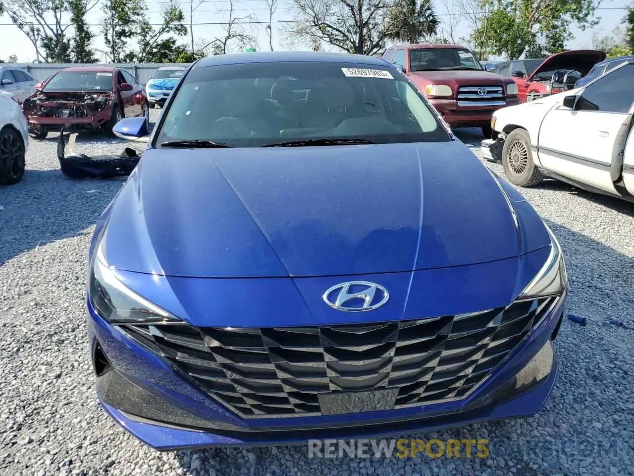 5 fotografías del automóvil dañado 5NPLP4AG9PH097093 HYUNDAI ELANTRA 2023