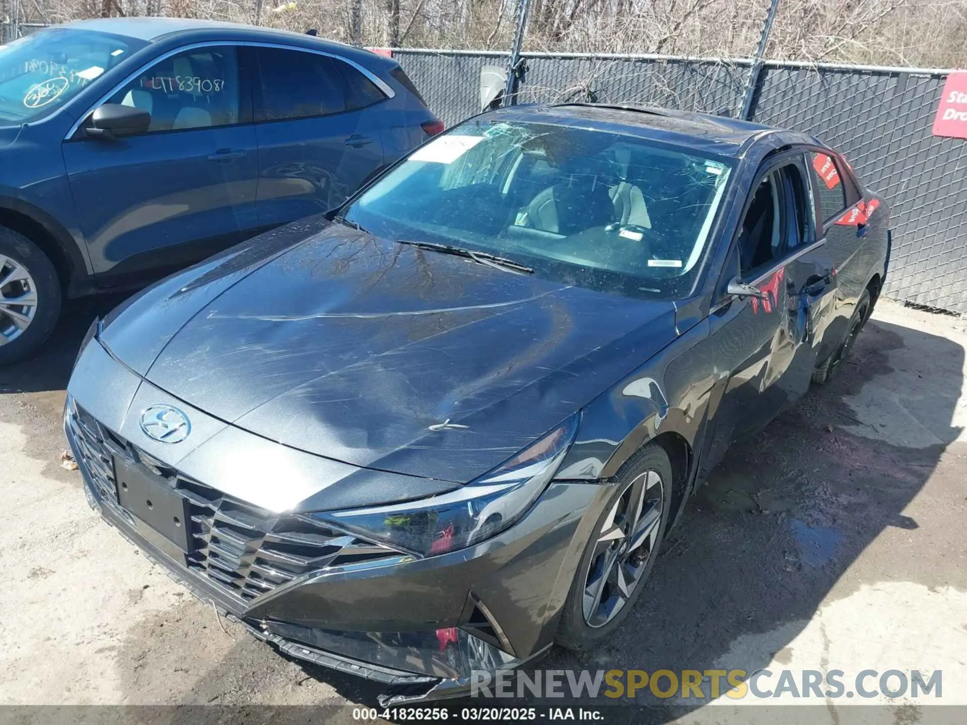 6 fotografías del automóvil dañado 5NPLP4AG9PH109100 HYUNDAI ELANTRA 2023