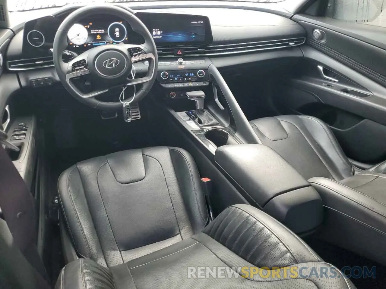 8 fotografías del automóvil dañado 5NPLP4AGXPH089813 HYUNDAI ELANTRA 2023