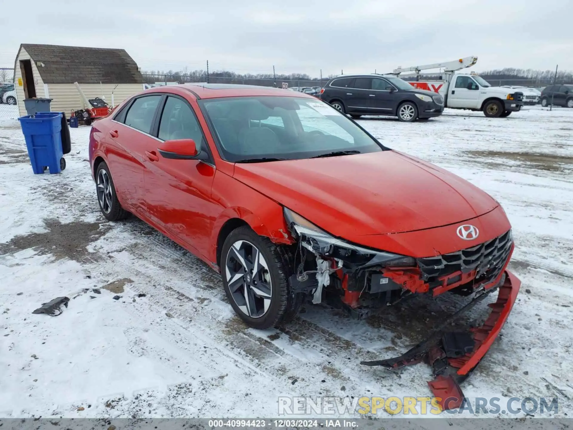 1 fotografías del automóvil dañado 5NPLP4AGXPH109879 HYUNDAI ELANTRA 2023