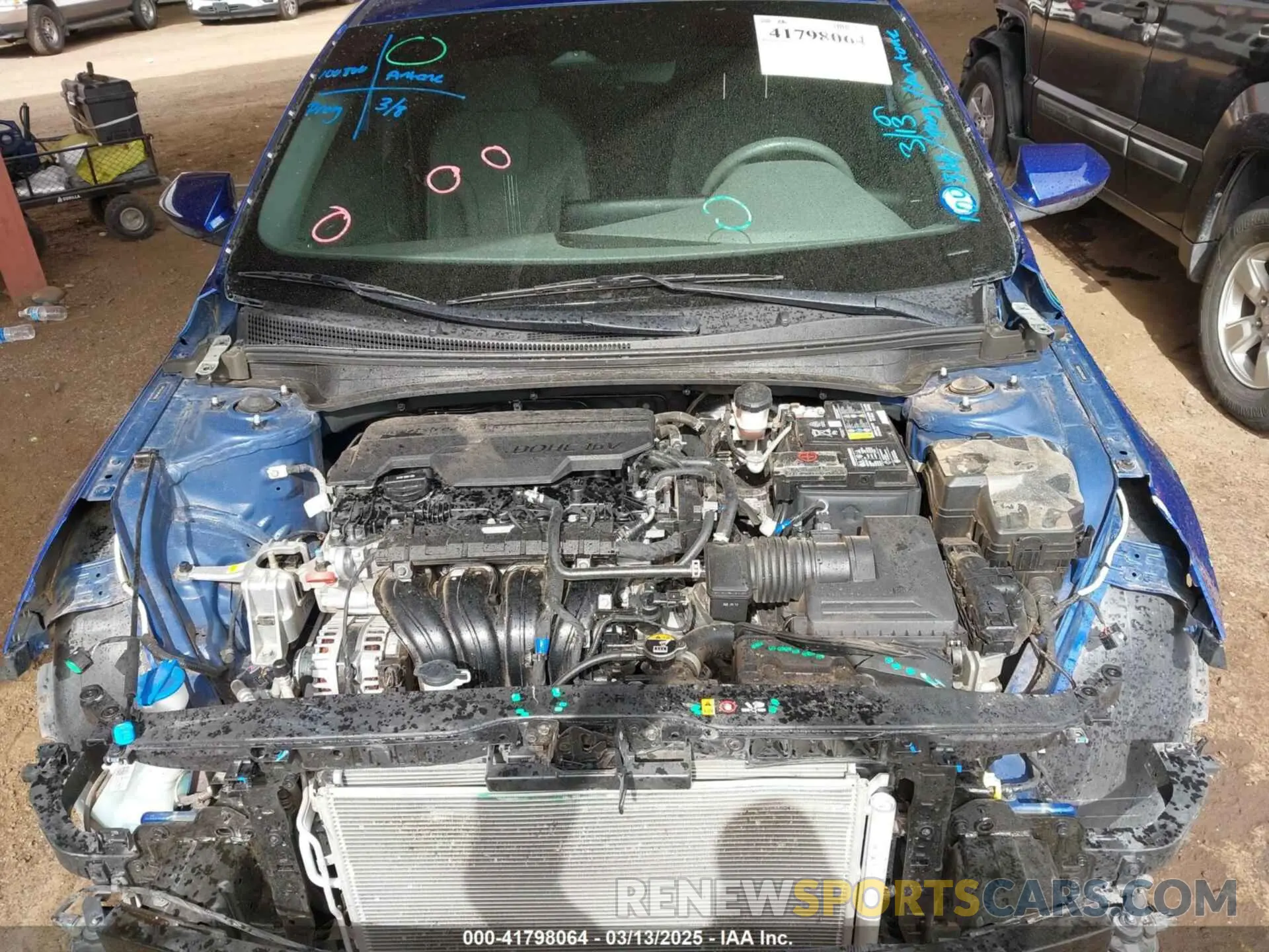 10 fotografías del automóvil dañado 5NPLS4AG0PH090158 HYUNDAI ELANTRA 2023