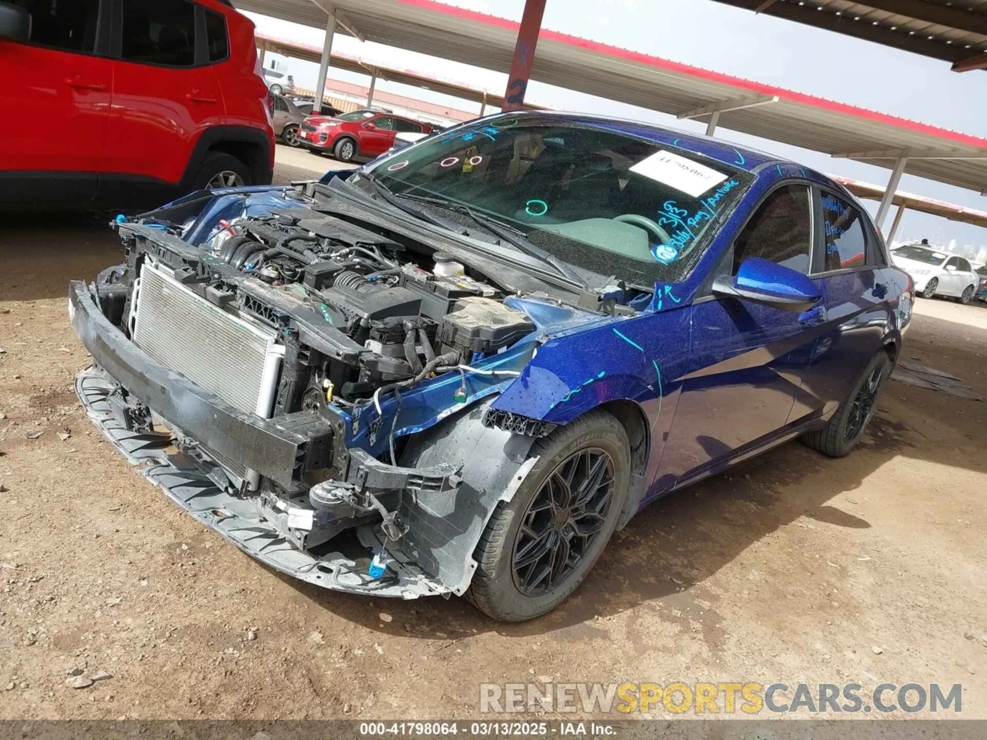 18 fotografías del automóvil dañado 5NPLS4AG0PH090158 HYUNDAI ELANTRA 2023