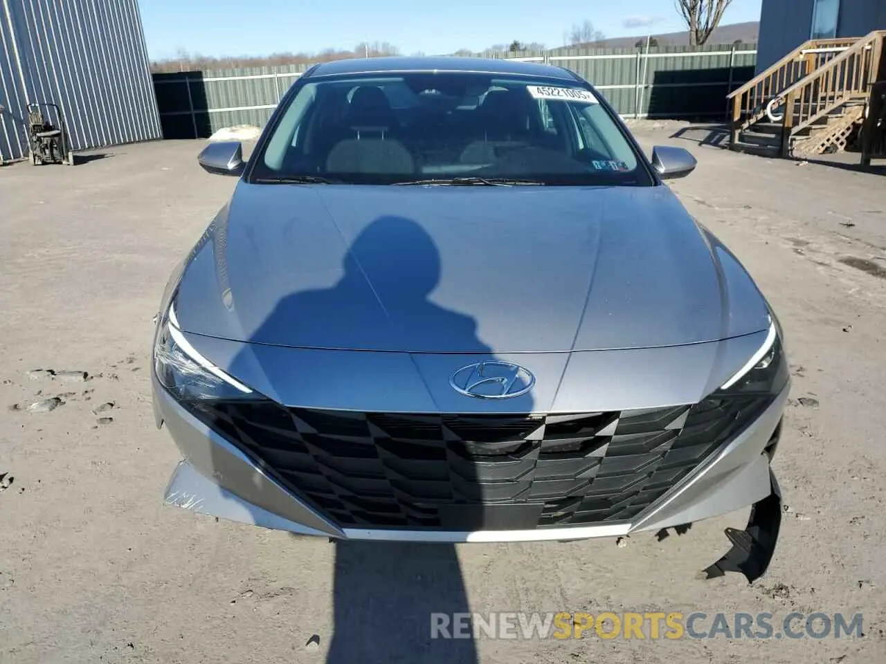 5 fotografías del automóvil dañado 5NPLS4AG0PH103152 HYUNDAI ELANTRA 2023