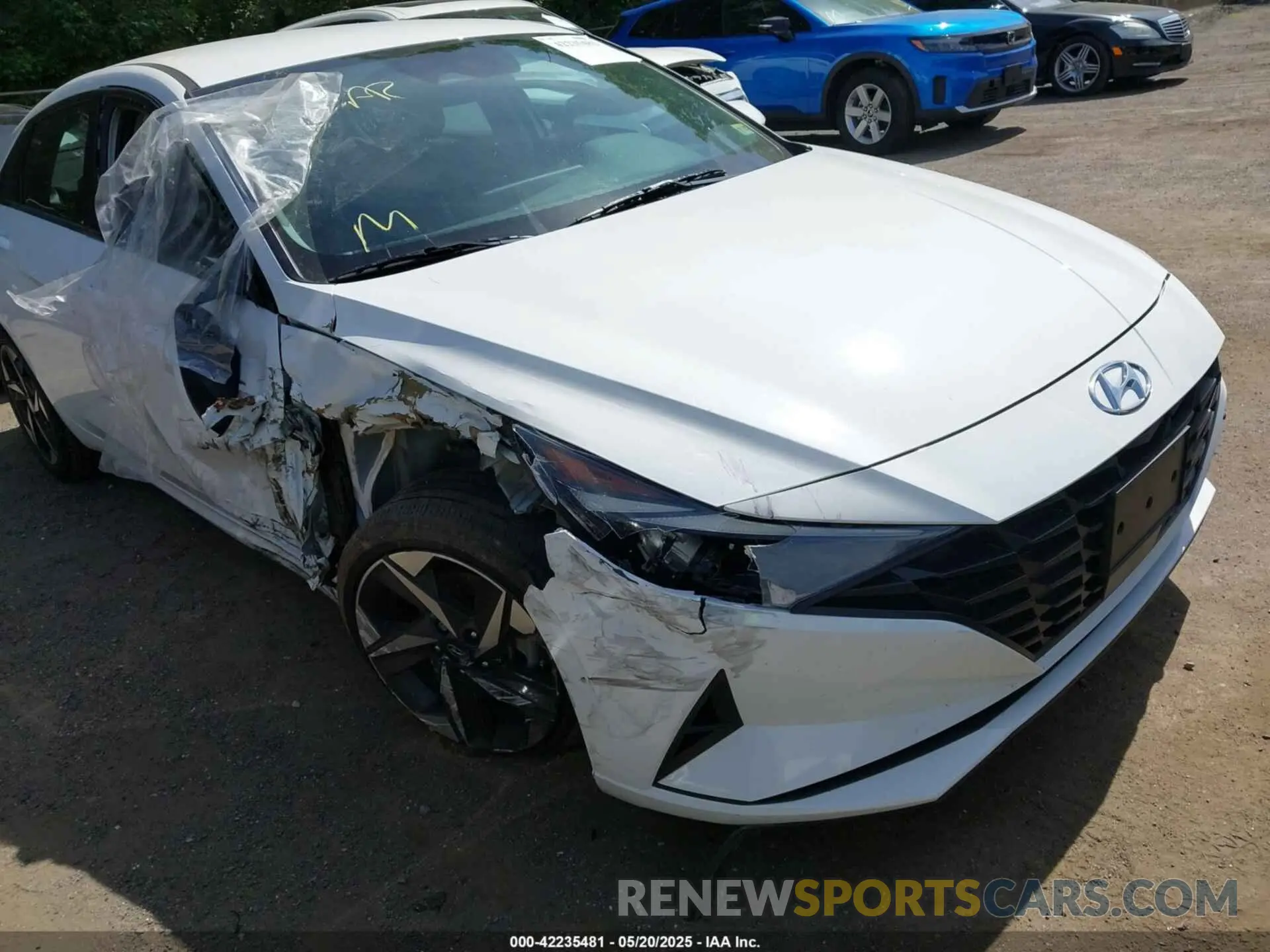 6 fotografías del automóvil dañado 5NPLS4AG0PH112059 HYUNDAI ELANTRA 2023