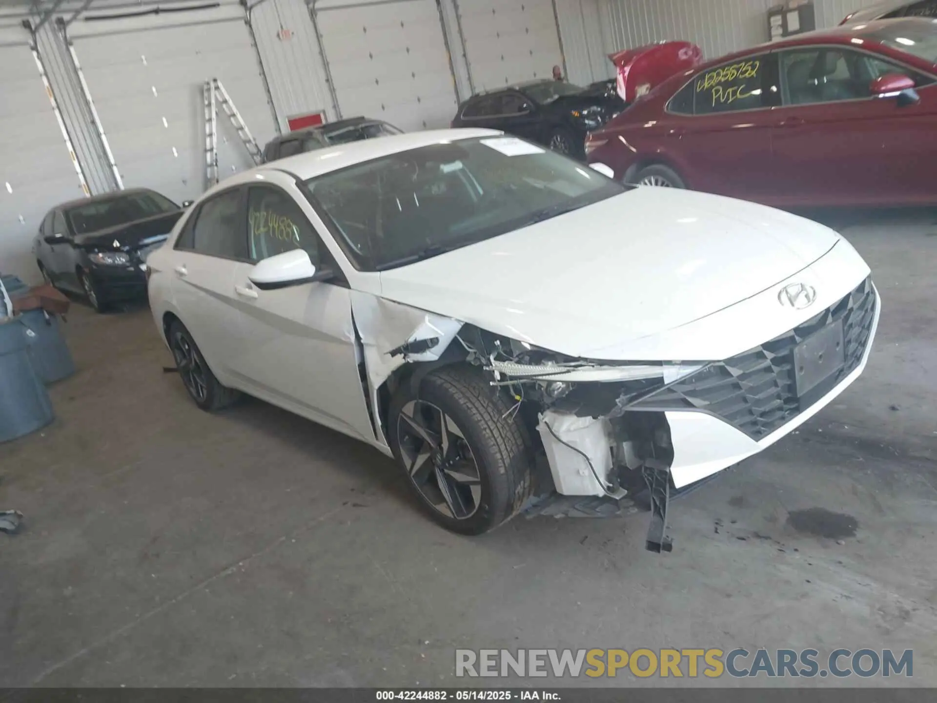1 fotografías del automóvil dañado 5NPLS4AG1PH097684 HYUNDAI ELANTRA 2023