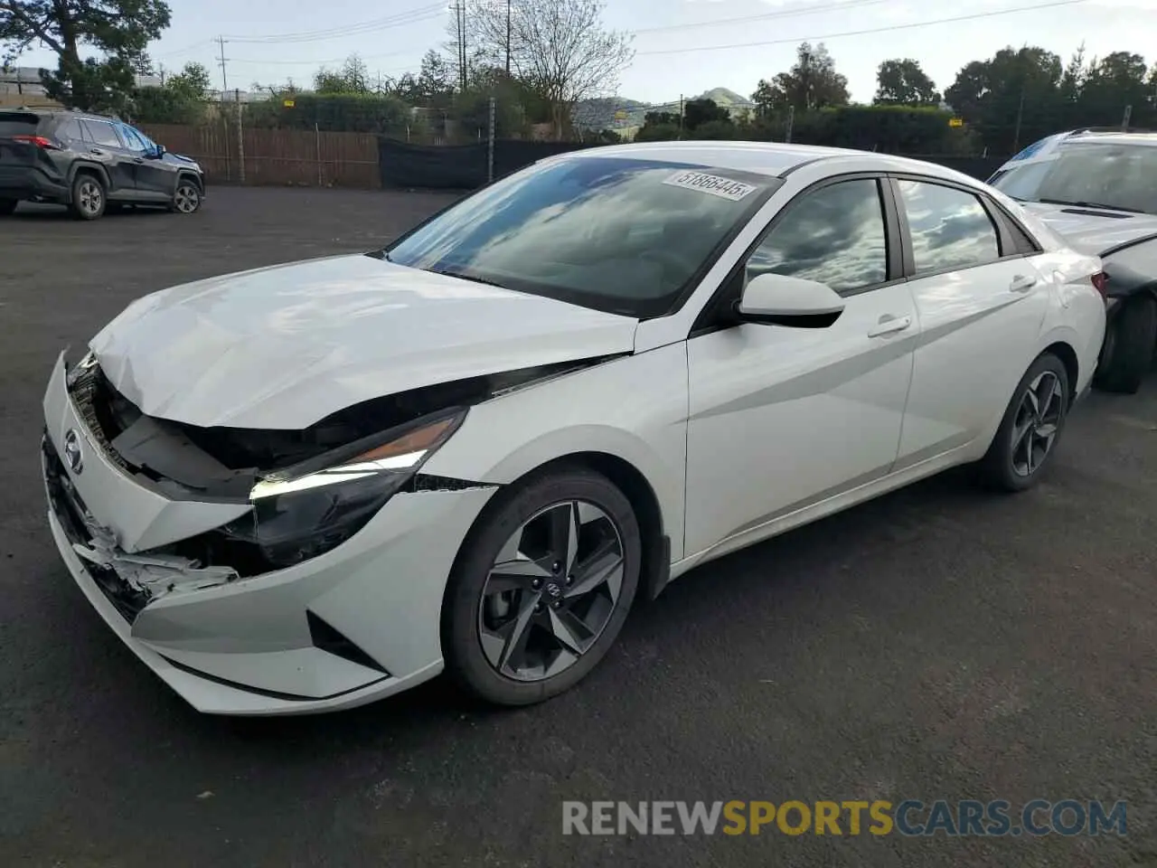 1 fotografías del automóvil dañado 5NPLS4AG1PH097877 HYUNDAI ELANTRA 2023
