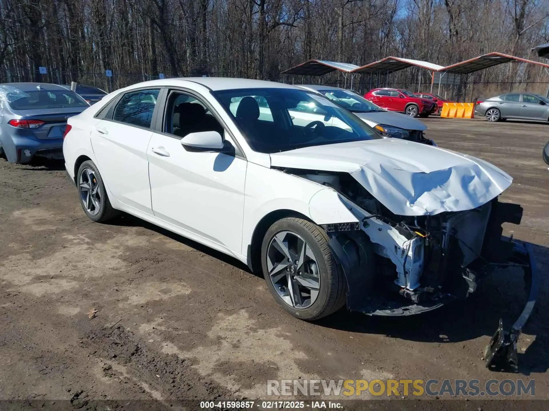 1 fotografías del automóvil dañado 5NPLS4AG1PH101989 HYUNDAI ELANTRA 2023