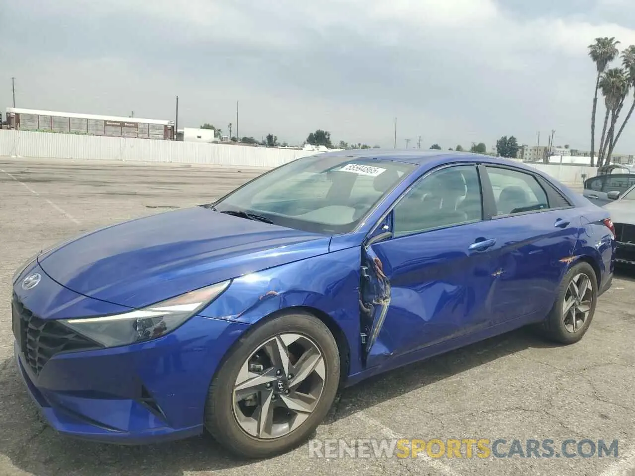 1 fotografías del automóvil dañado 5NPLS4AG1PH105556 HYUNDAI ELANTRA 2023