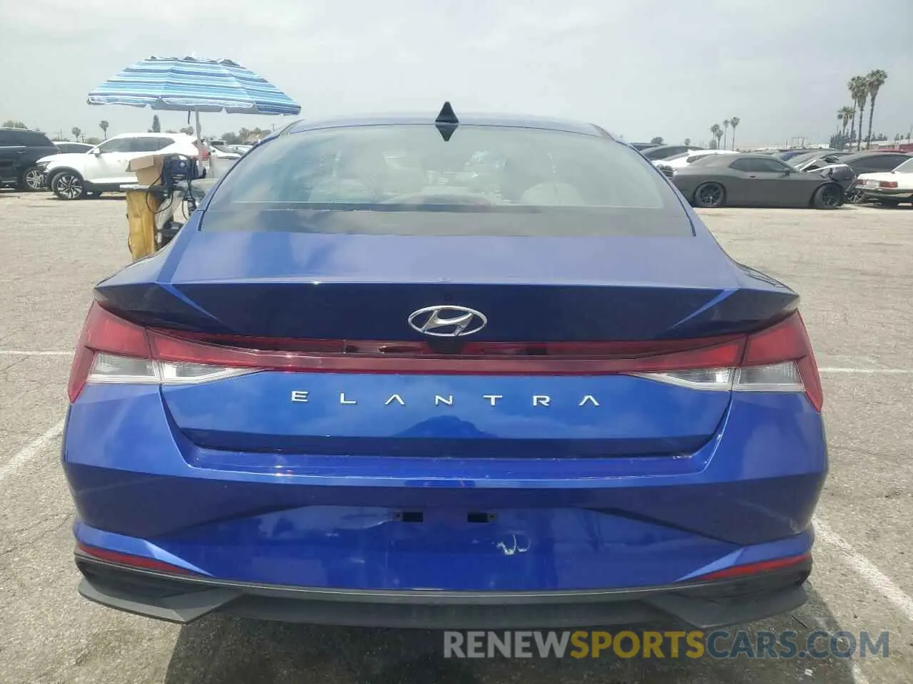 6 fotografías del automóvil dañado 5NPLS4AG1PH105556 HYUNDAI ELANTRA 2023