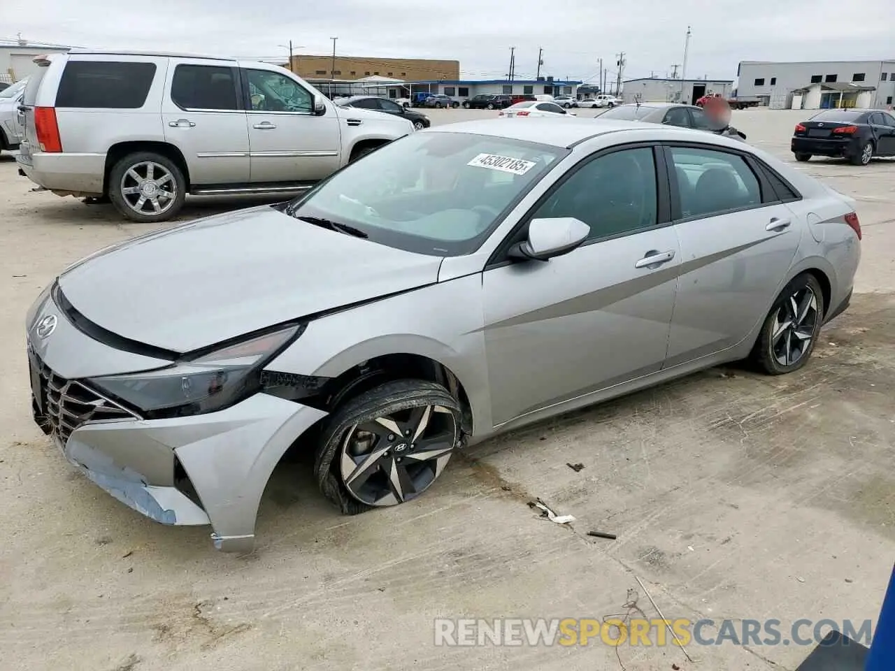1 fotografías del automóvil dañado 5NPLS4AG1PH119733 HYUNDAI ELANTRA 2023
