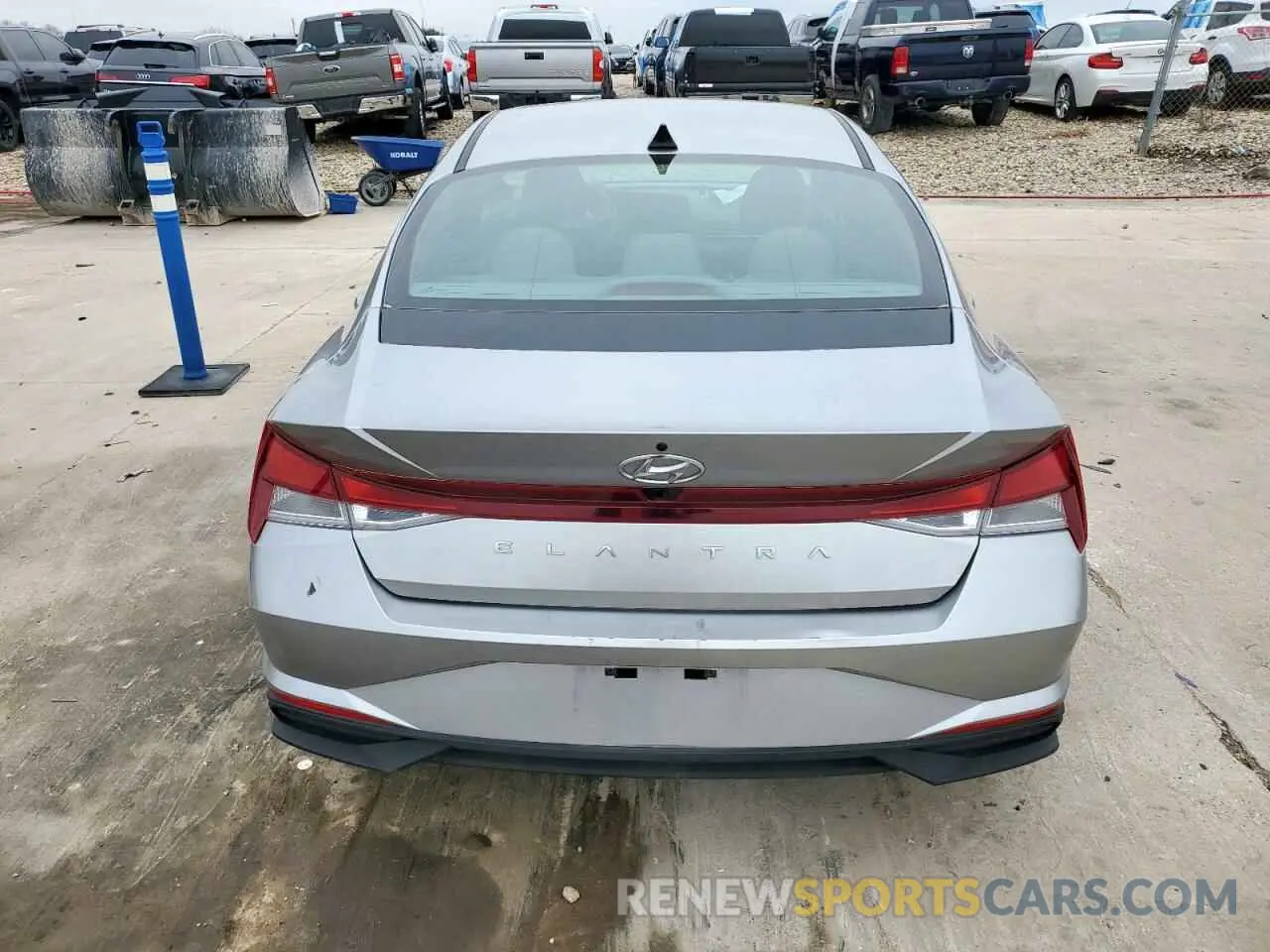 6 fotografías del automóvil dañado 5NPLS4AG1PH119733 HYUNDAI ELANTRA 2023