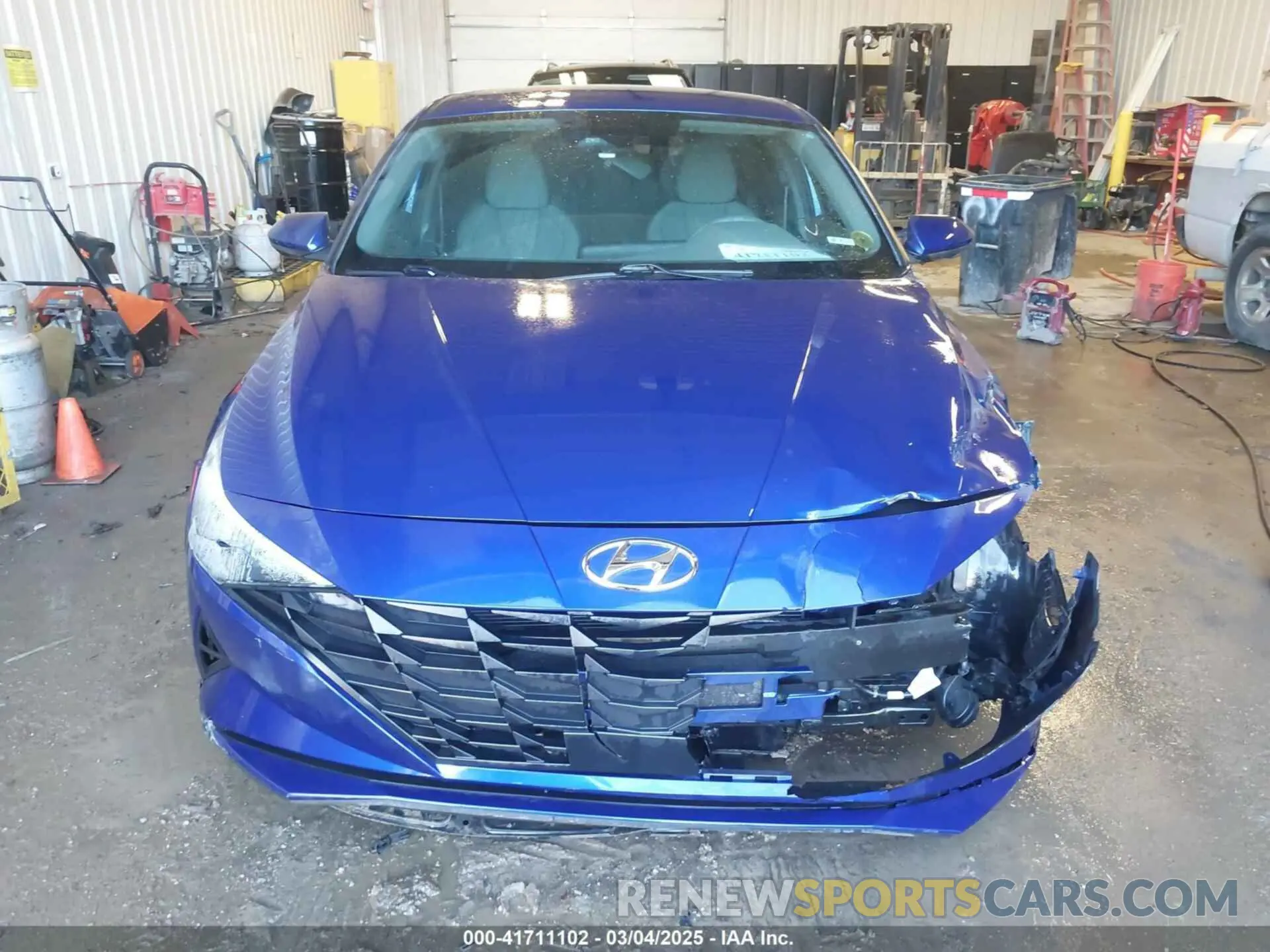 12 fotografías del automóvil dañado 5NPLS4AG2PH086628 HYUNDAI ELANTRA 2023