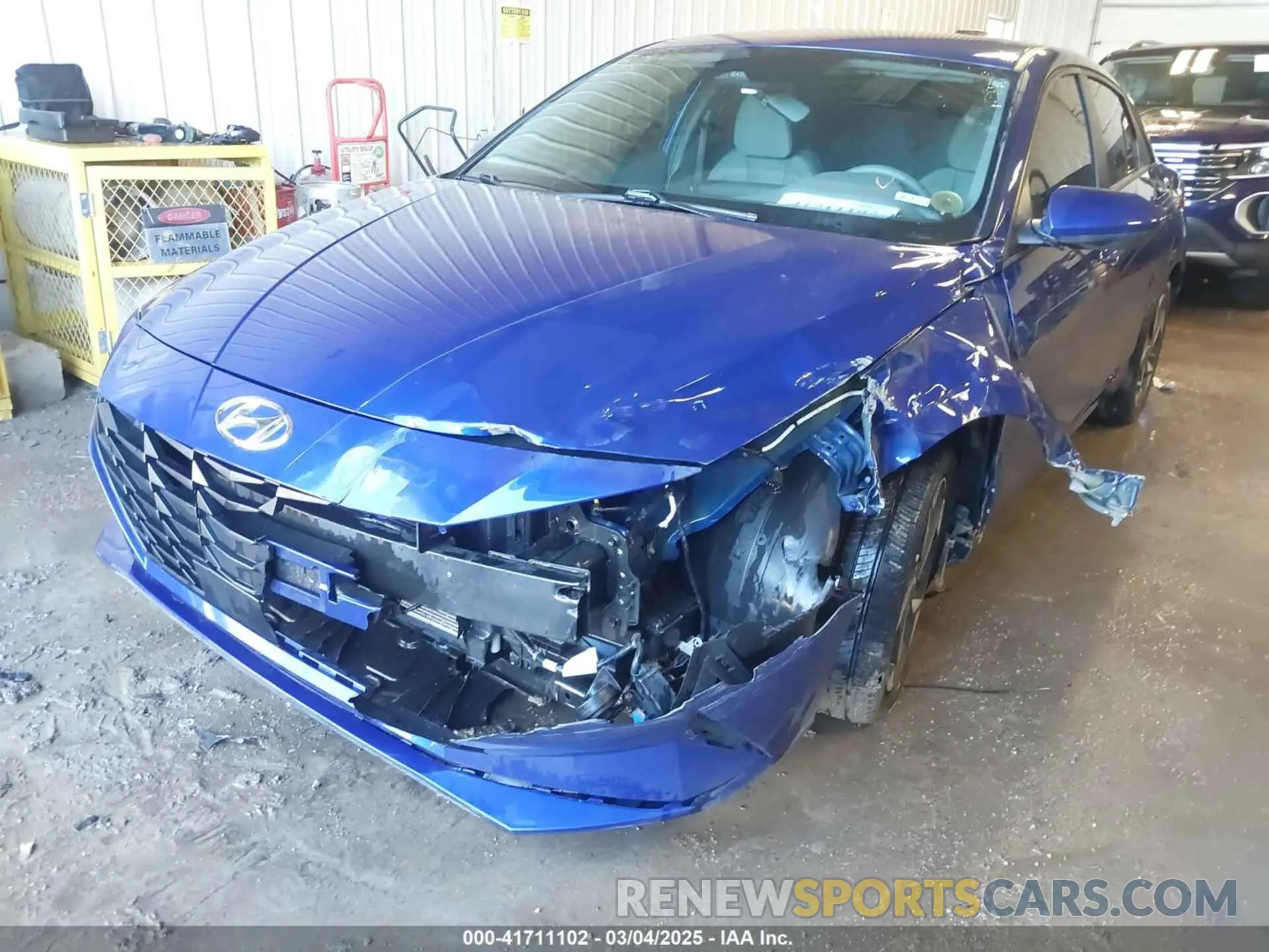 6 fotografías del automóvil dañado 5NPLS4AG2PH086628 HYUNDAI ELANTRA 2023