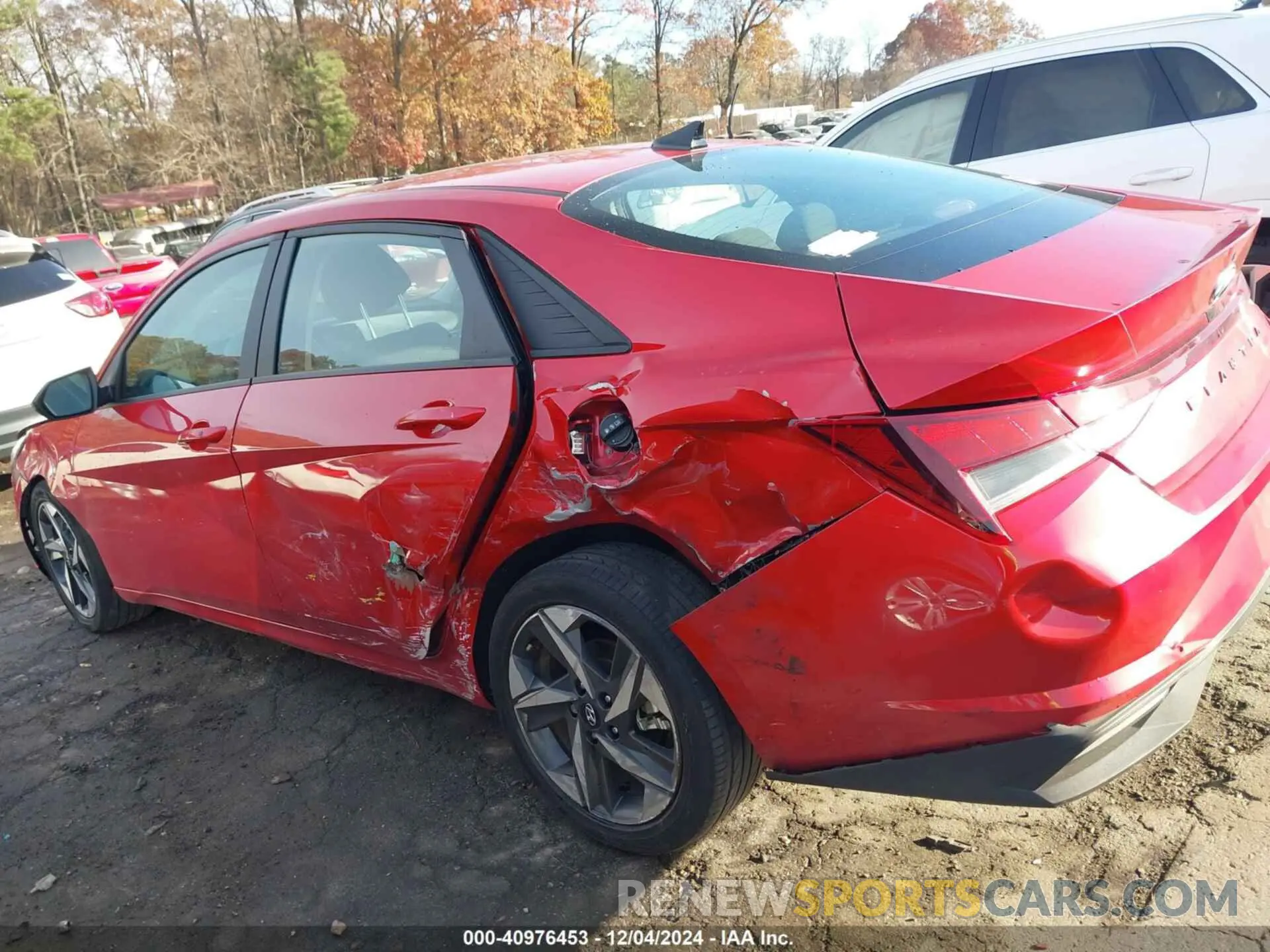6 fotografías del automóvil dañado 5NPLS4AG2PH102004 HYUNDAI ELANTRA 2023
