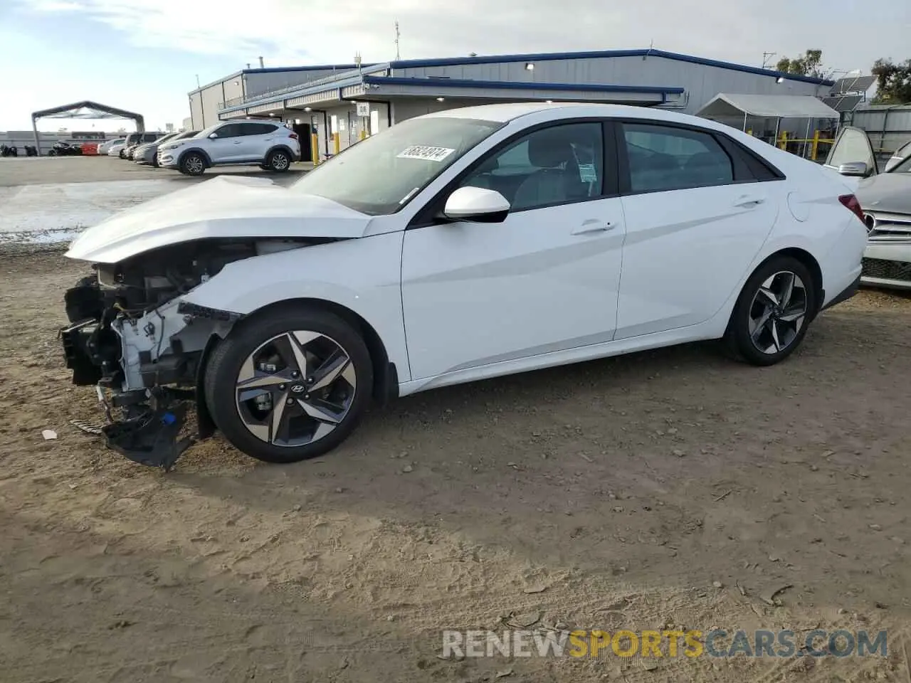 1 fotografías del automóvil dañado 5NPLS4AG2PH107249 HYUNDAI ELANTRA 2023