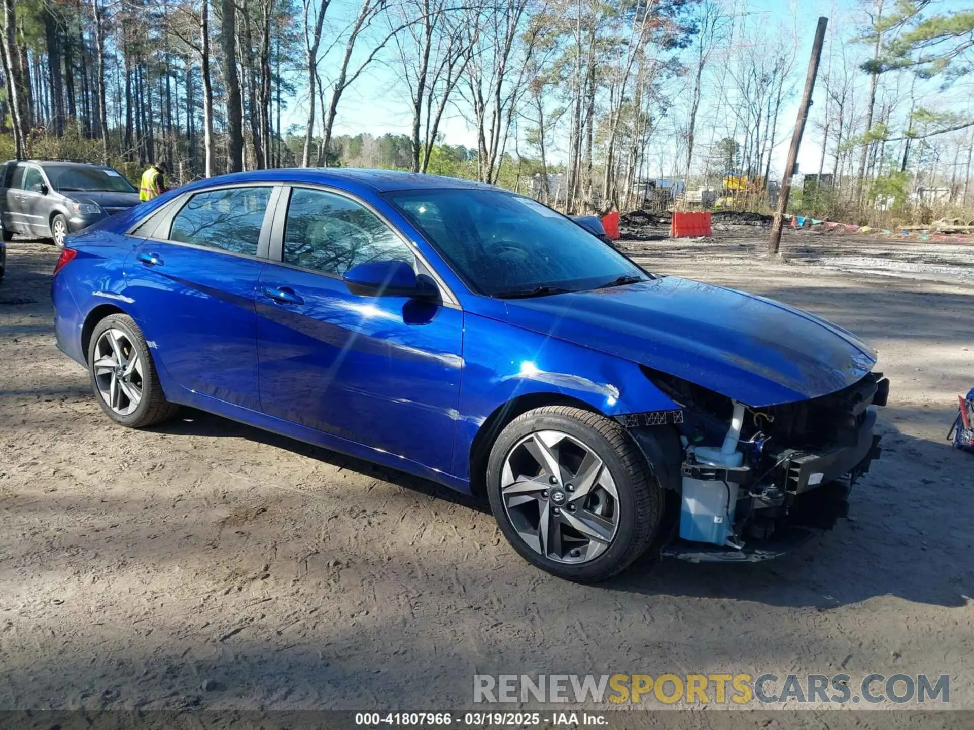 1 fotografías del automóvil dañado 5NPLS4AG3PH086475 HYUNDAI ELANTRA 2023