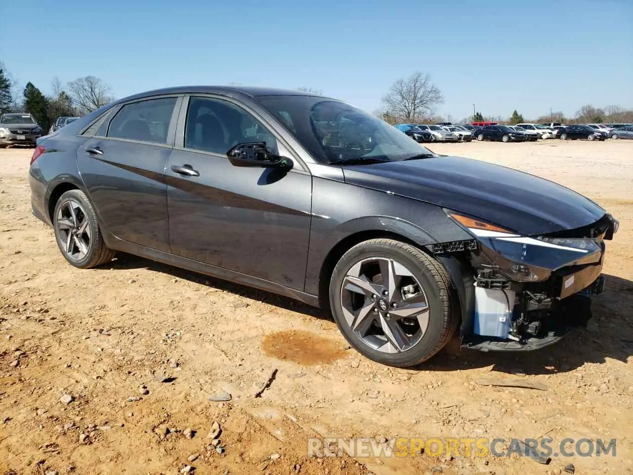 4 fotografías del automóvil dañado 5NPLS4AG3PH093071 HYUNDAI ELANTRA 2023