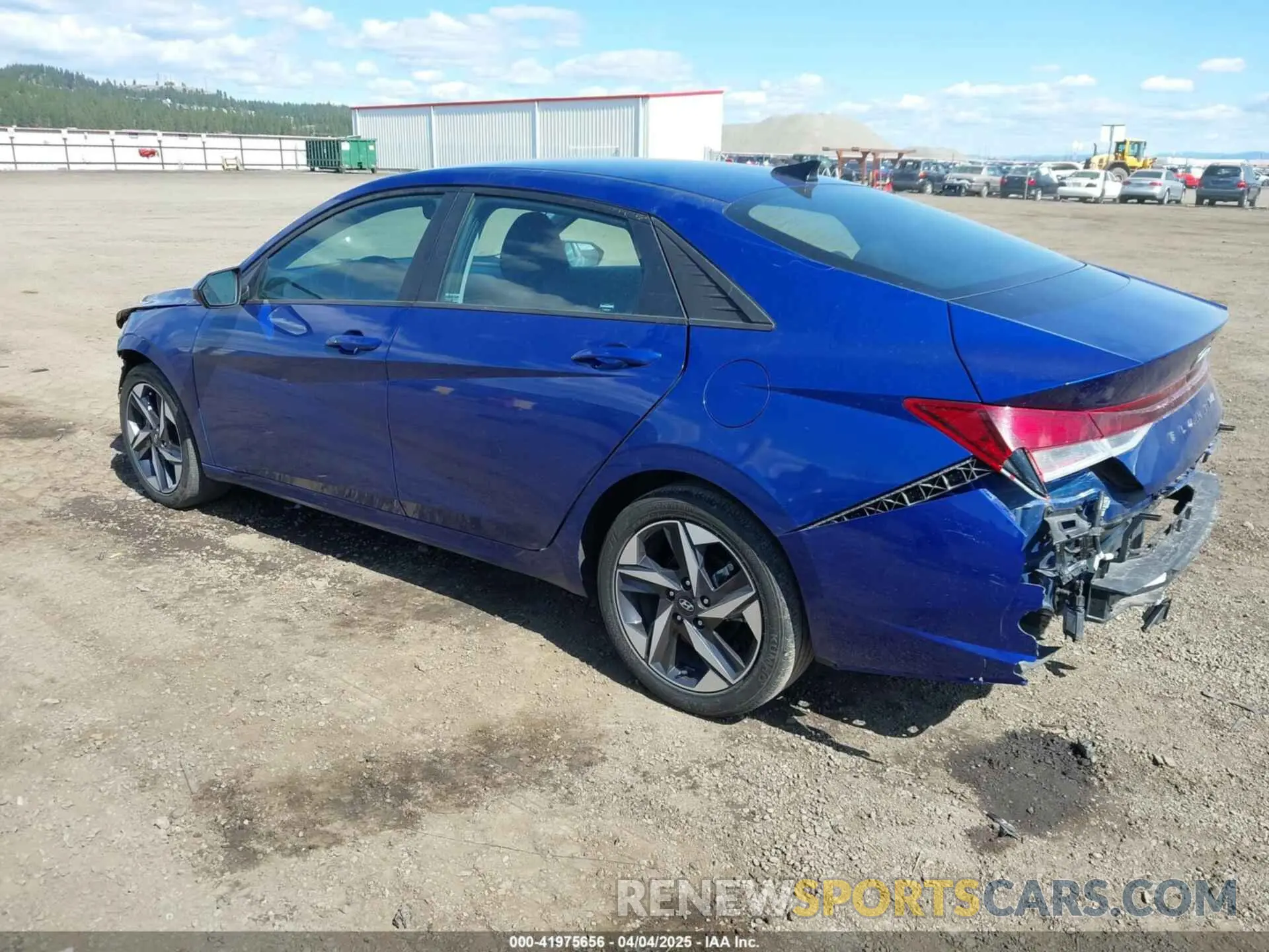 3 fotografías del automóvil dañado 5NPLS4AG3PH096665 HYUNDAI ELANTRA 2023