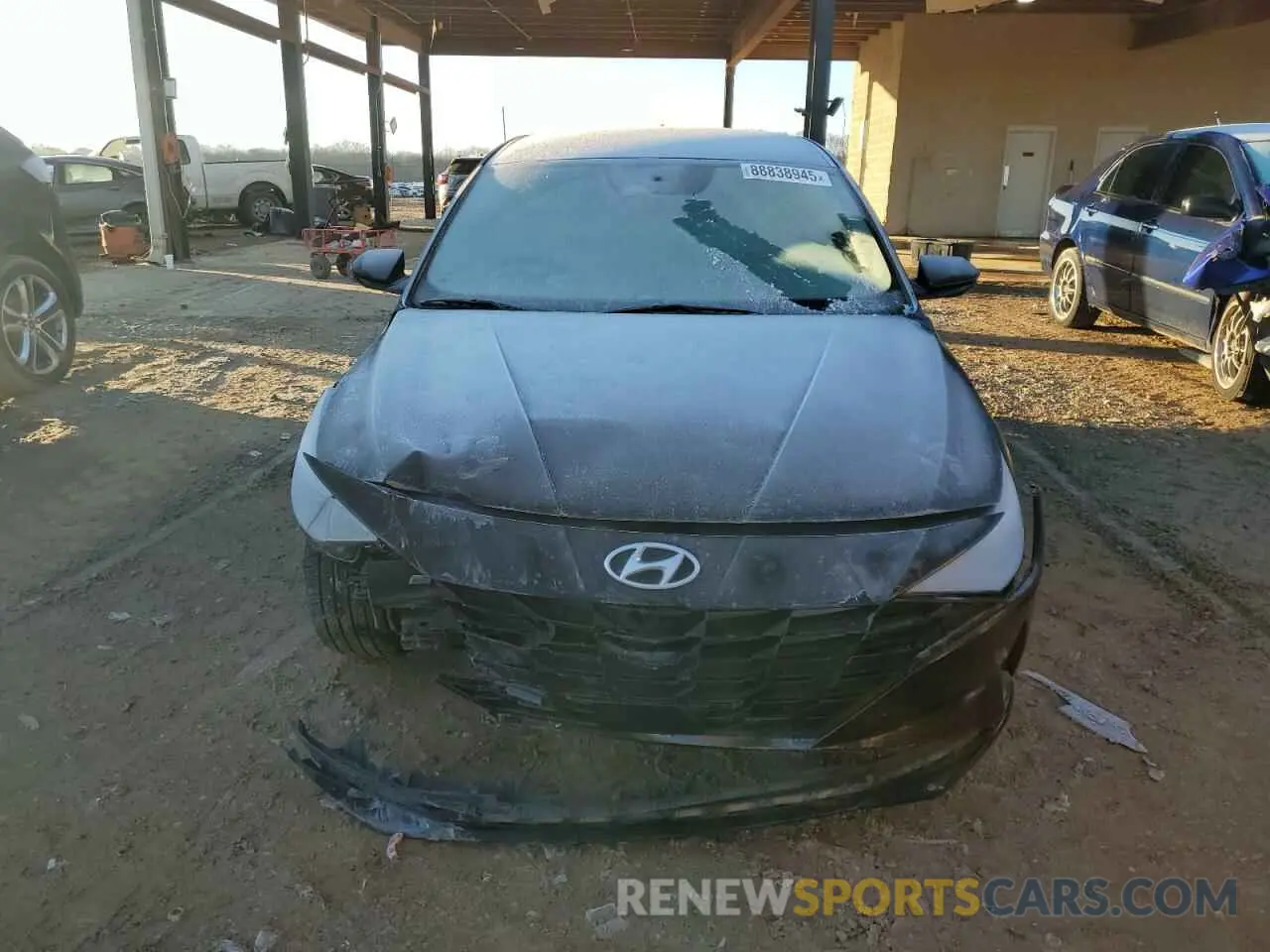 5 fotografías del automóvil dañado 5NPLS4AG3PH102626 HYUNDAI ELANTRA 2023