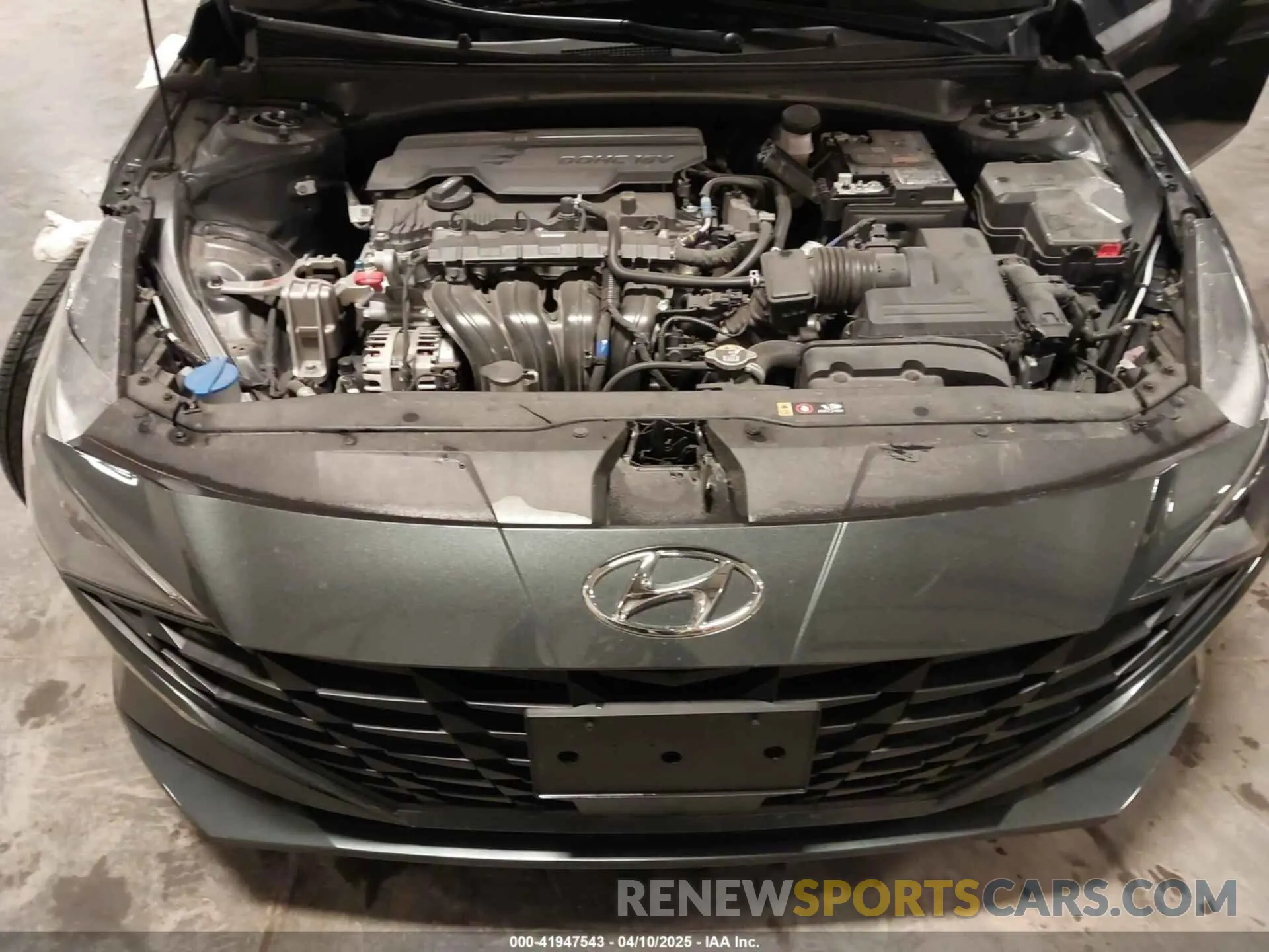 10 fotografías del automóvil dañado 5NPLS4AG3PH118177 HYUNDAI ELANTRA 2023