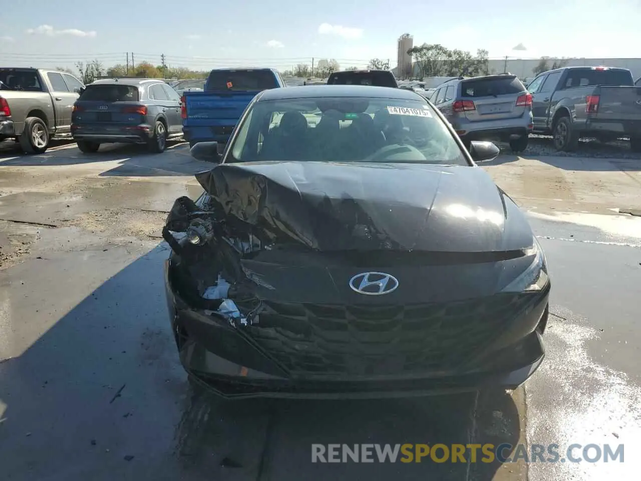 5 fotografías del automóvil dañado 5NPLS4AG4PH098389 HYUNDAI ELANTRA 2023