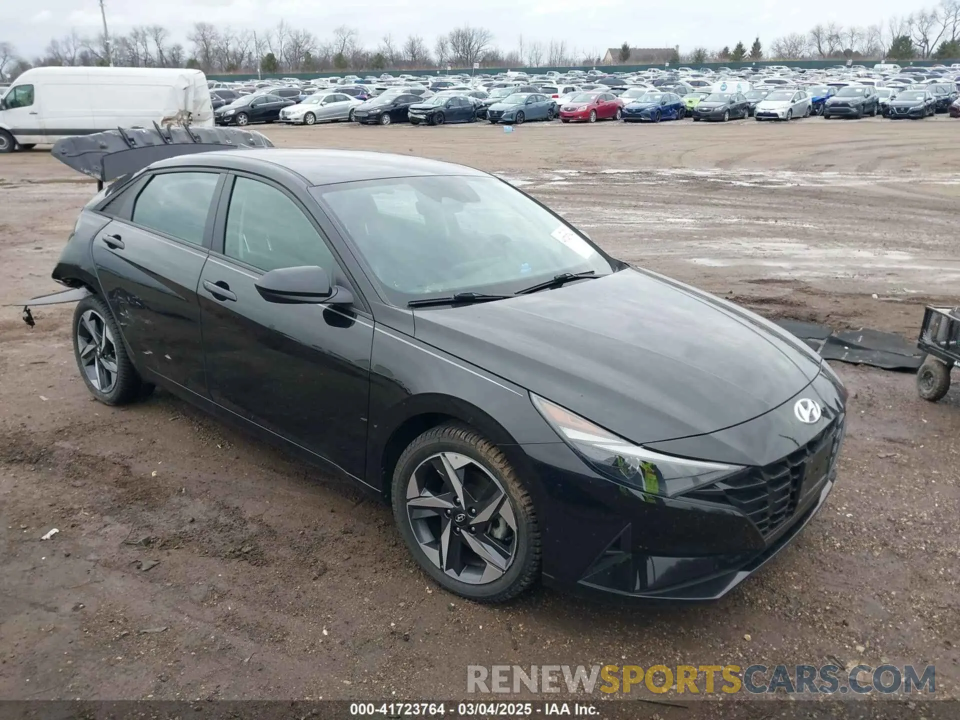 1 fotografías del automóvil dañado 5NPLS4AG4PH105597 HYUNDAI ELANTRA 2023