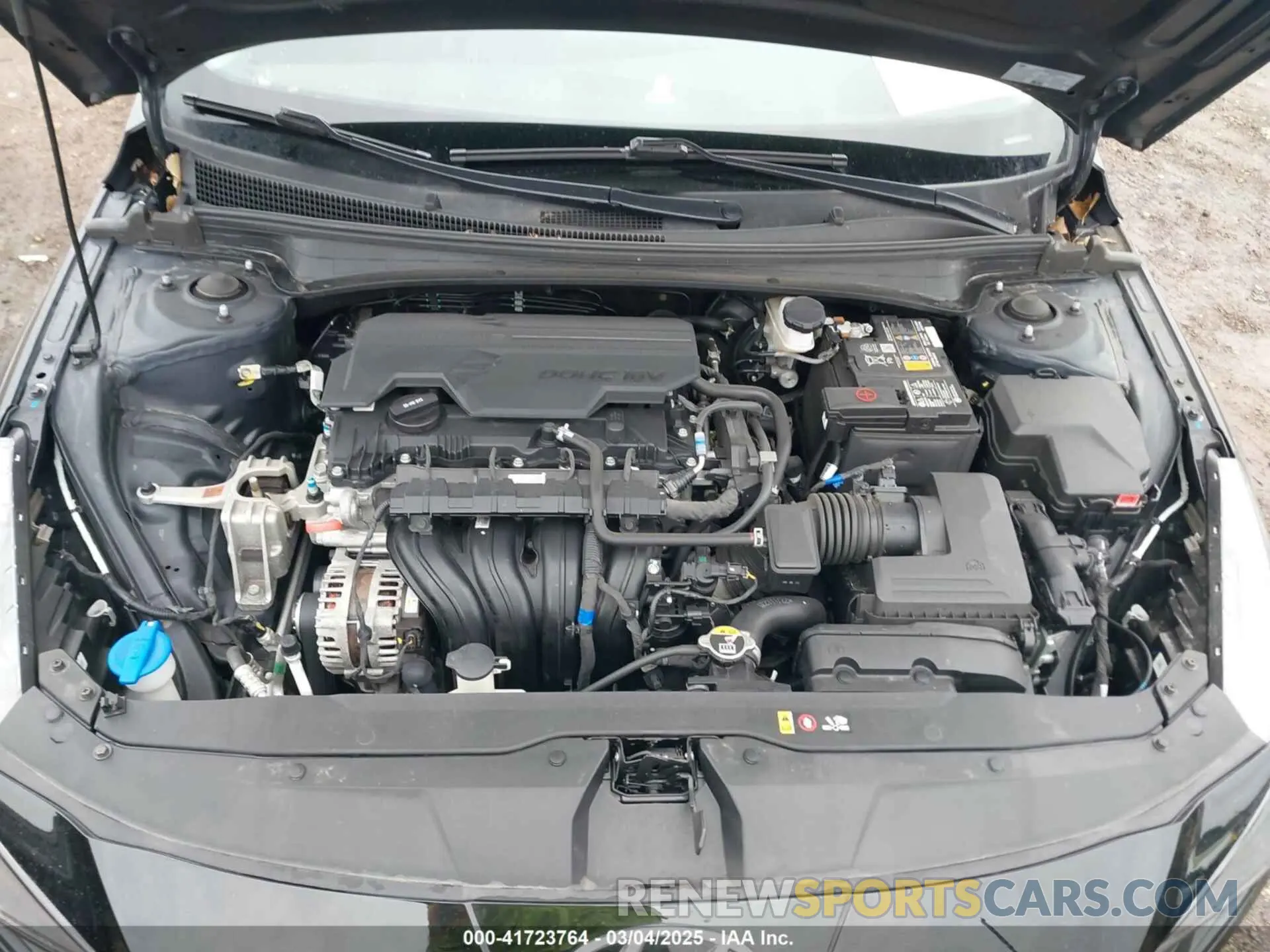 10 fotografías del automóvil dañado 5NPLS4AG4PH105597 HYUNDAI ELANTRA 2023