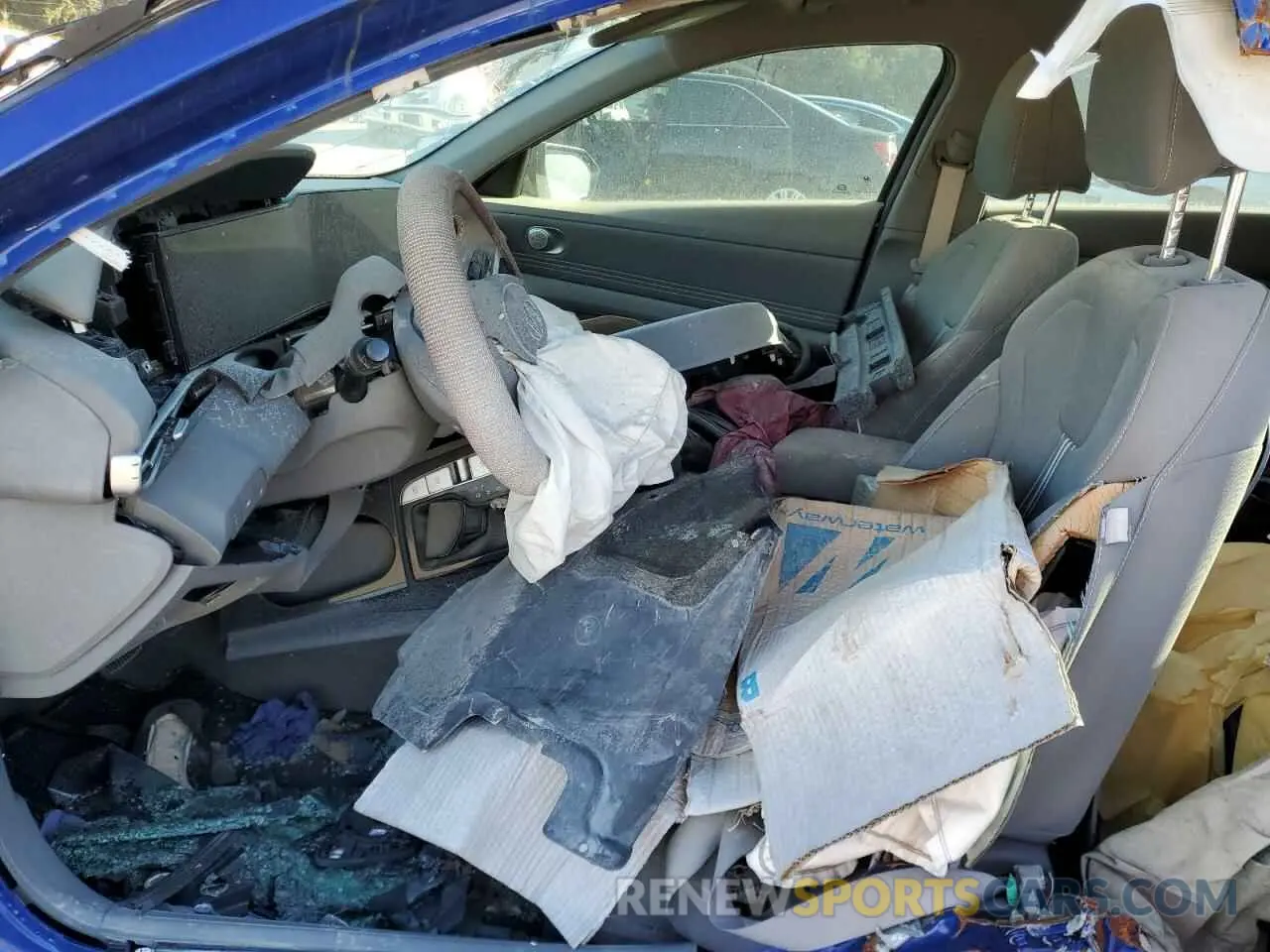 7 fotografías del automóvil dañado 5NPLS4AG4PH109679 HYUNDAI ELANTRA 2023