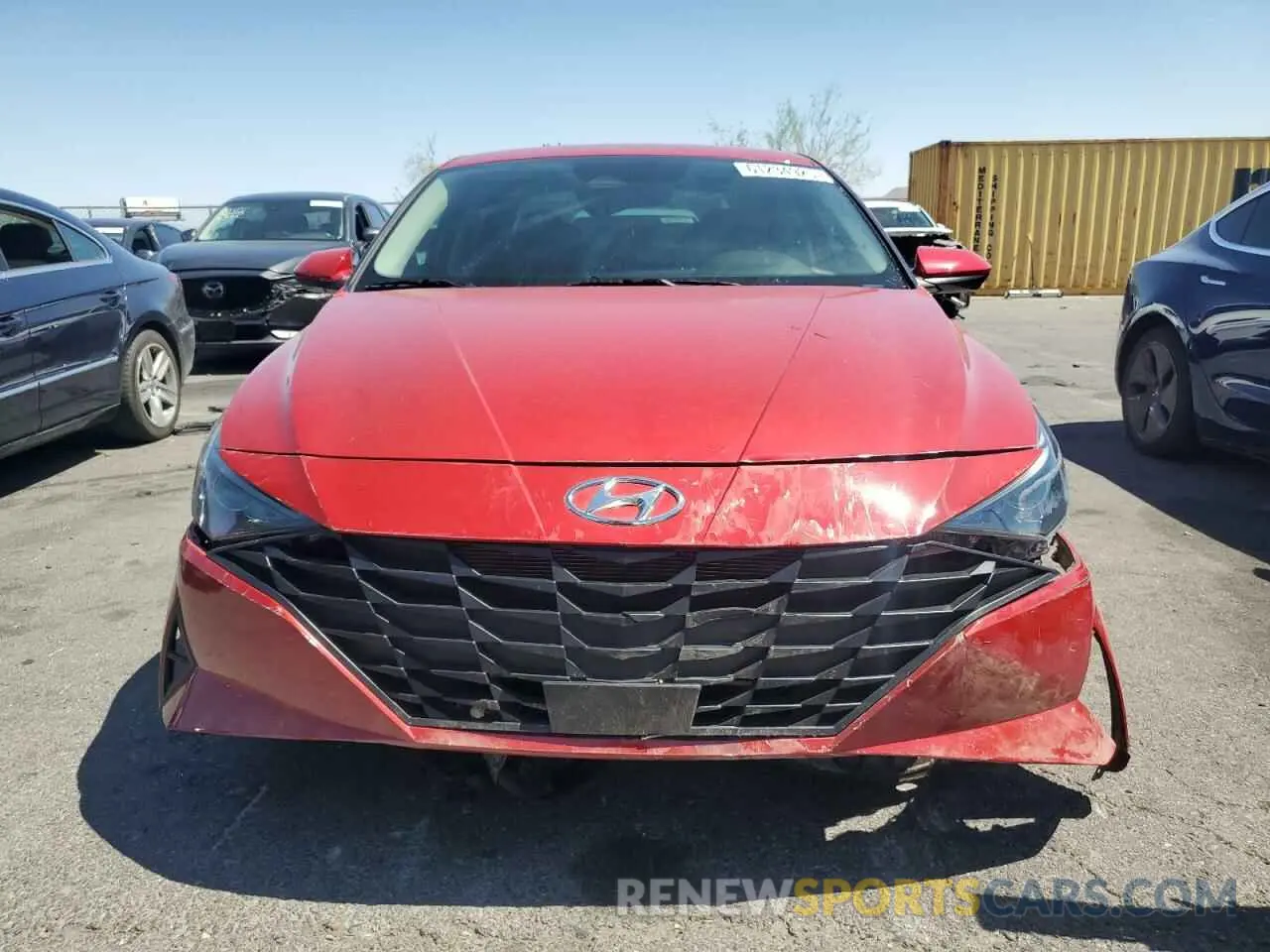 5 fotografías del automóvil dañado 5NPLS4AG5PH100425 HYUNDAI ELANTRA 2023