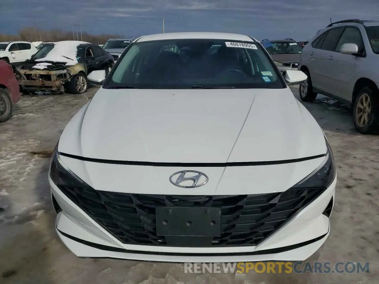 5 fotografías del automóvil dañado 5NPLS4AG6PH086194 HYUNDAI ELANTRA 2023