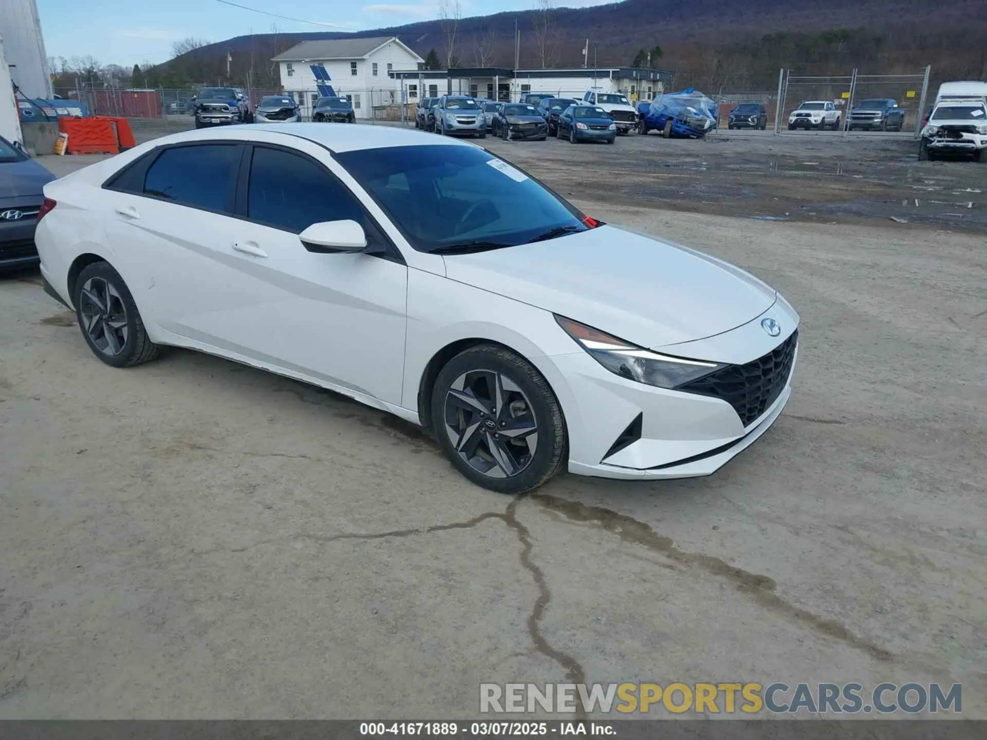 1 fotografías del automóvil dañado 5NPLS4AG6PH091296 HYUNDAI ELANTRA 2023