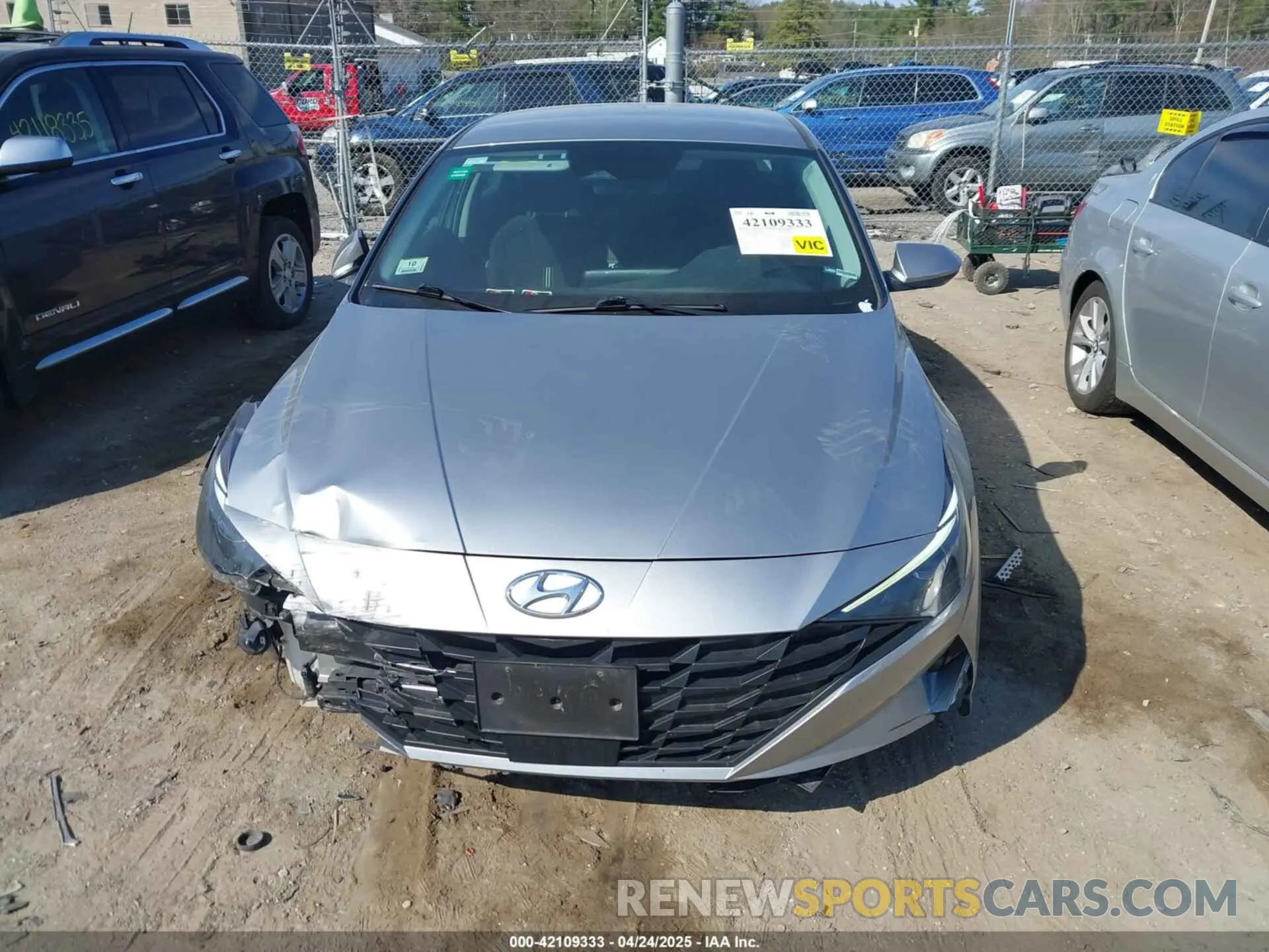 13 fotografías del automóvil dañado 5NPLS4AG6PH097518 HYUNDAI ELANTRA 2023