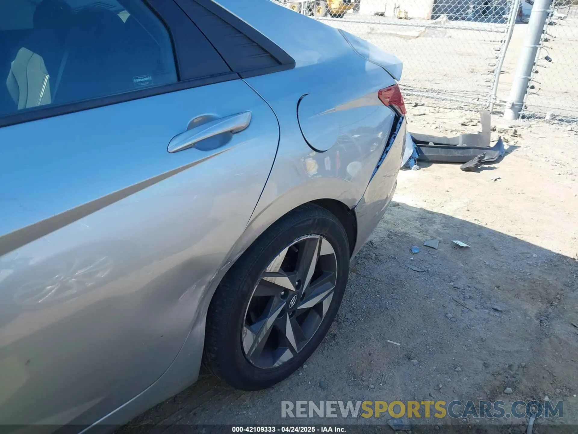 6 fotografías del automóvil dañado 5NPLS4AG6PH097518 HYUNDAI ELANTRA 2023