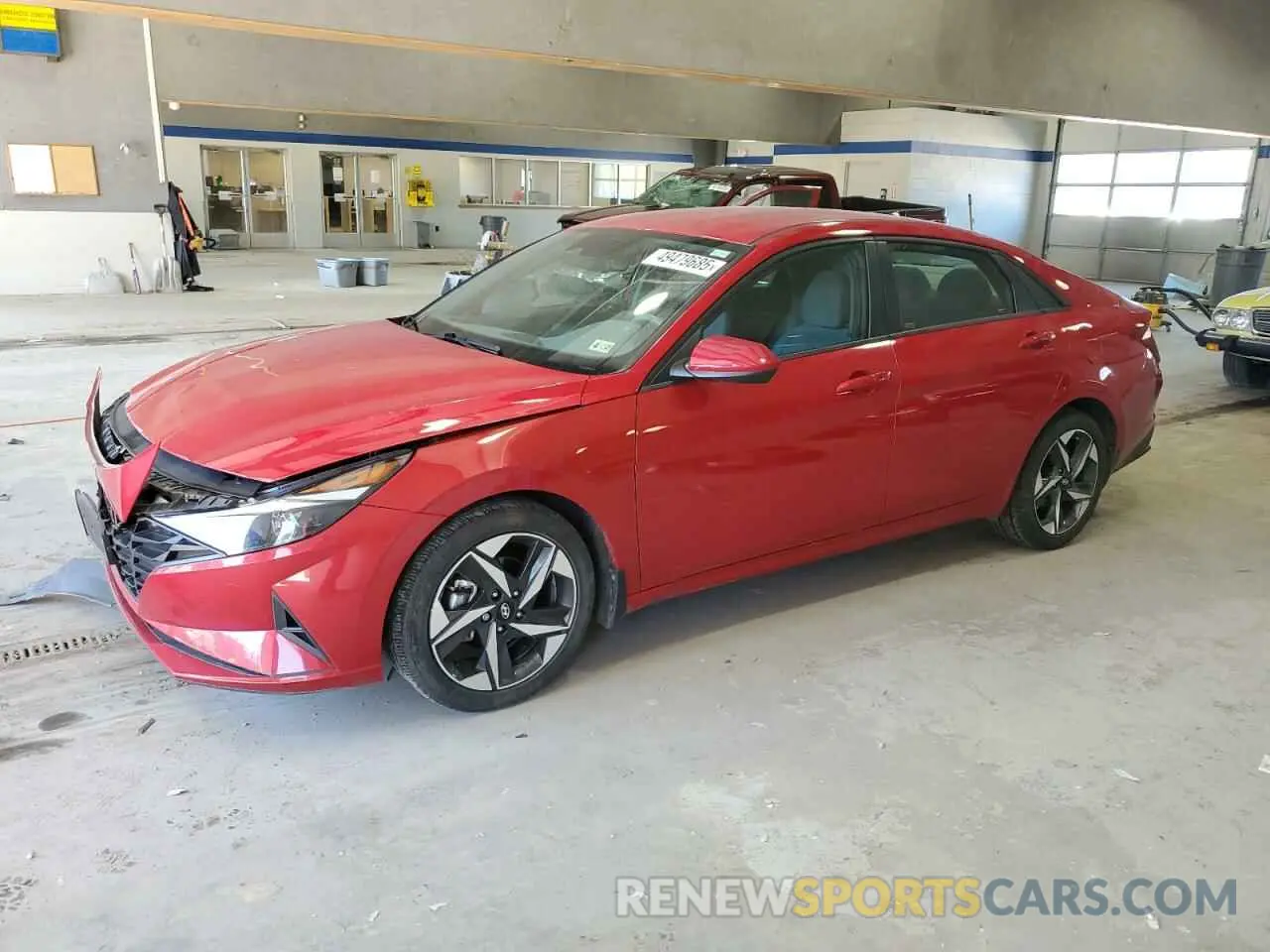 1 fotografías del automóvil dañado 5NPLS4AG6PH107724 HYUNDAI ELANTRA 2023