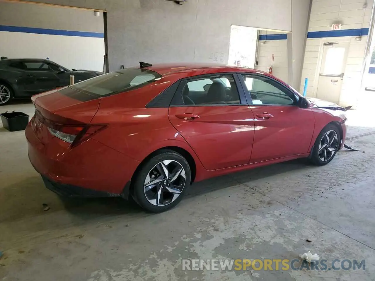 3 fotografías del automóvil dañado 5NPLS4AG6PH107724 HYUNDAI ELANTRA 2023