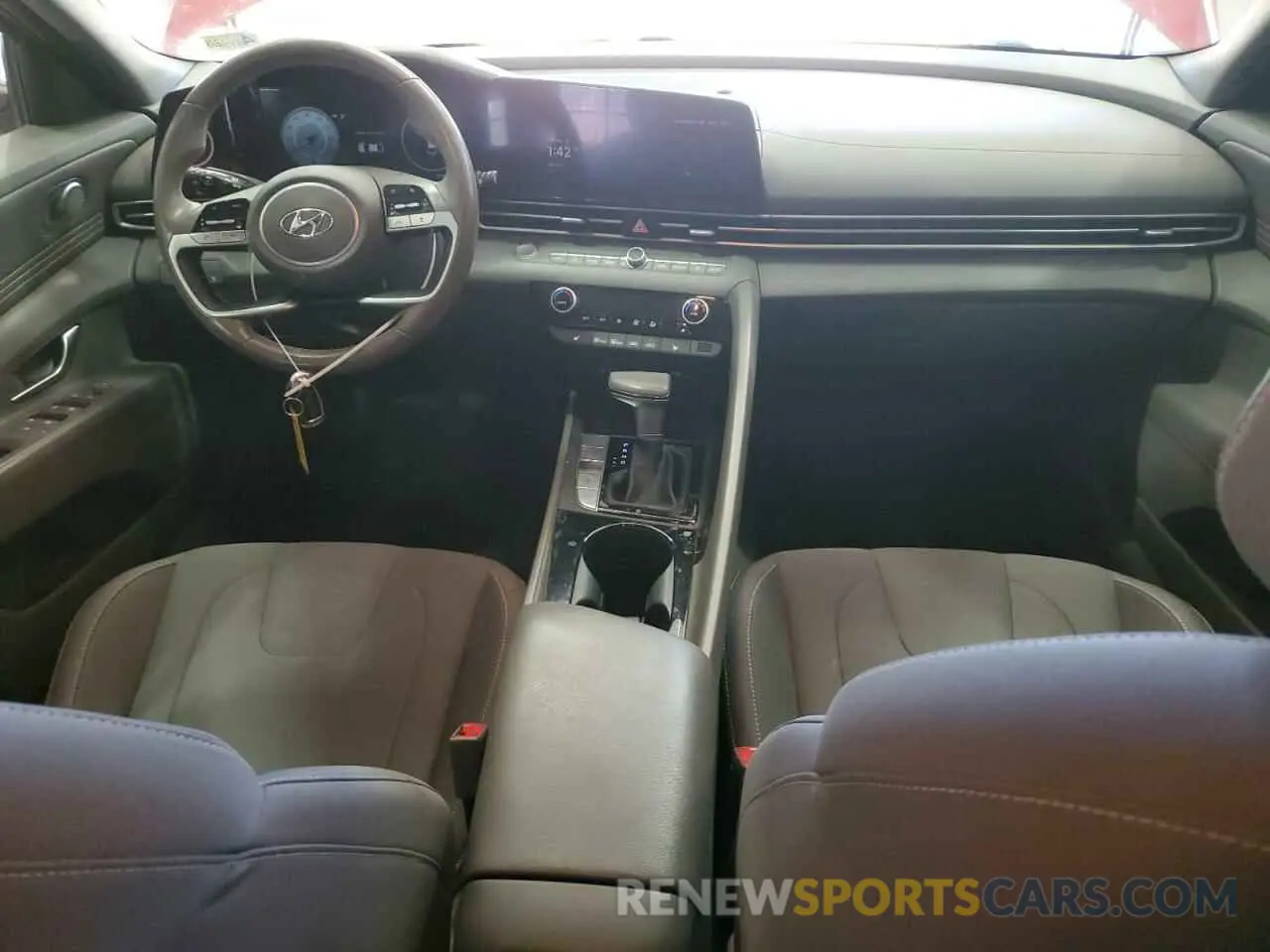8 fotografías del automóvil dañado 5NPLS4AG6PH107724 HYUNDAI ELANTRA 2023