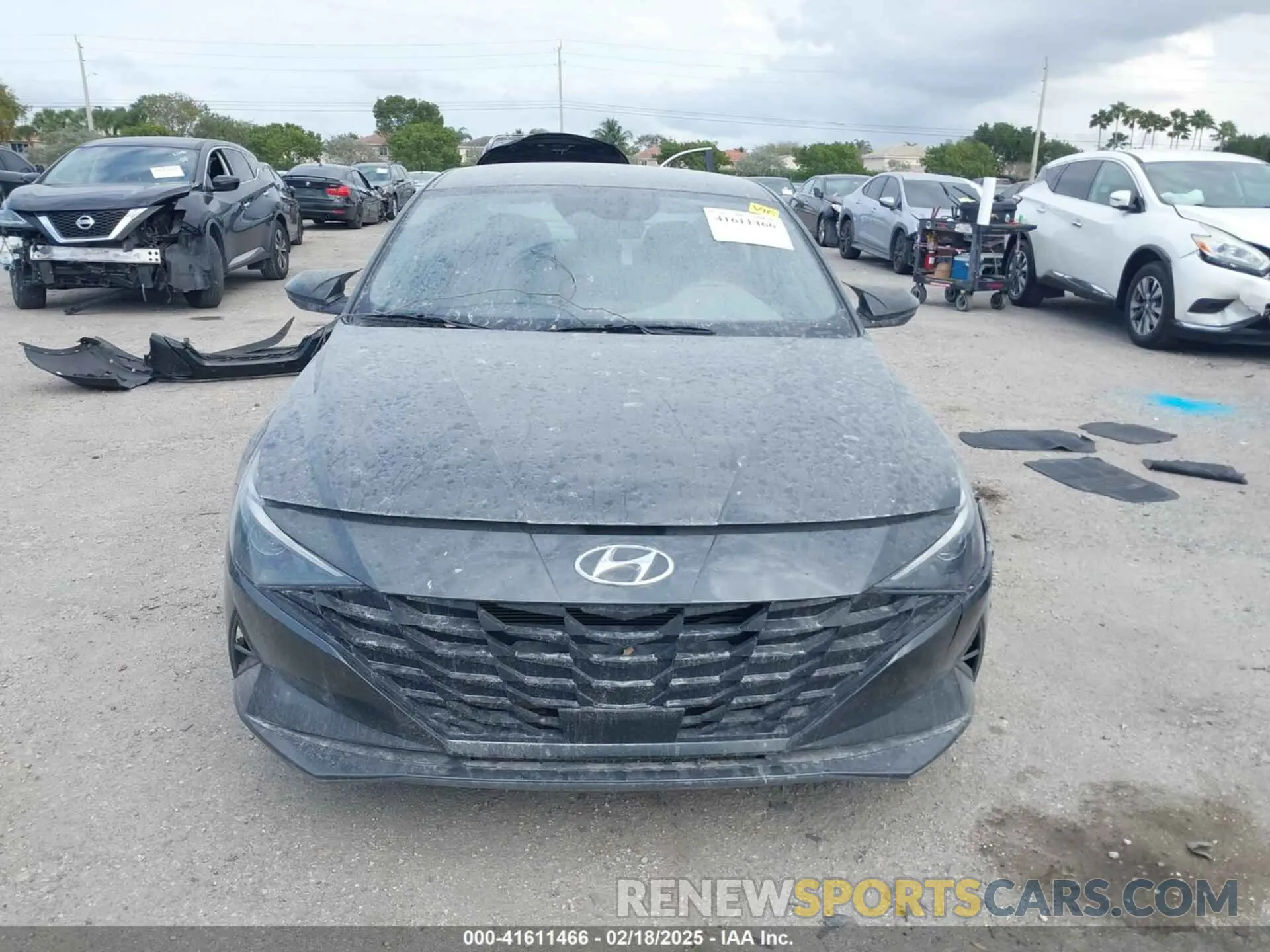 12 fotografías del automóvil dañado 5NPLS4AG6PH112289 HYUNDAI ELANTRA 2023