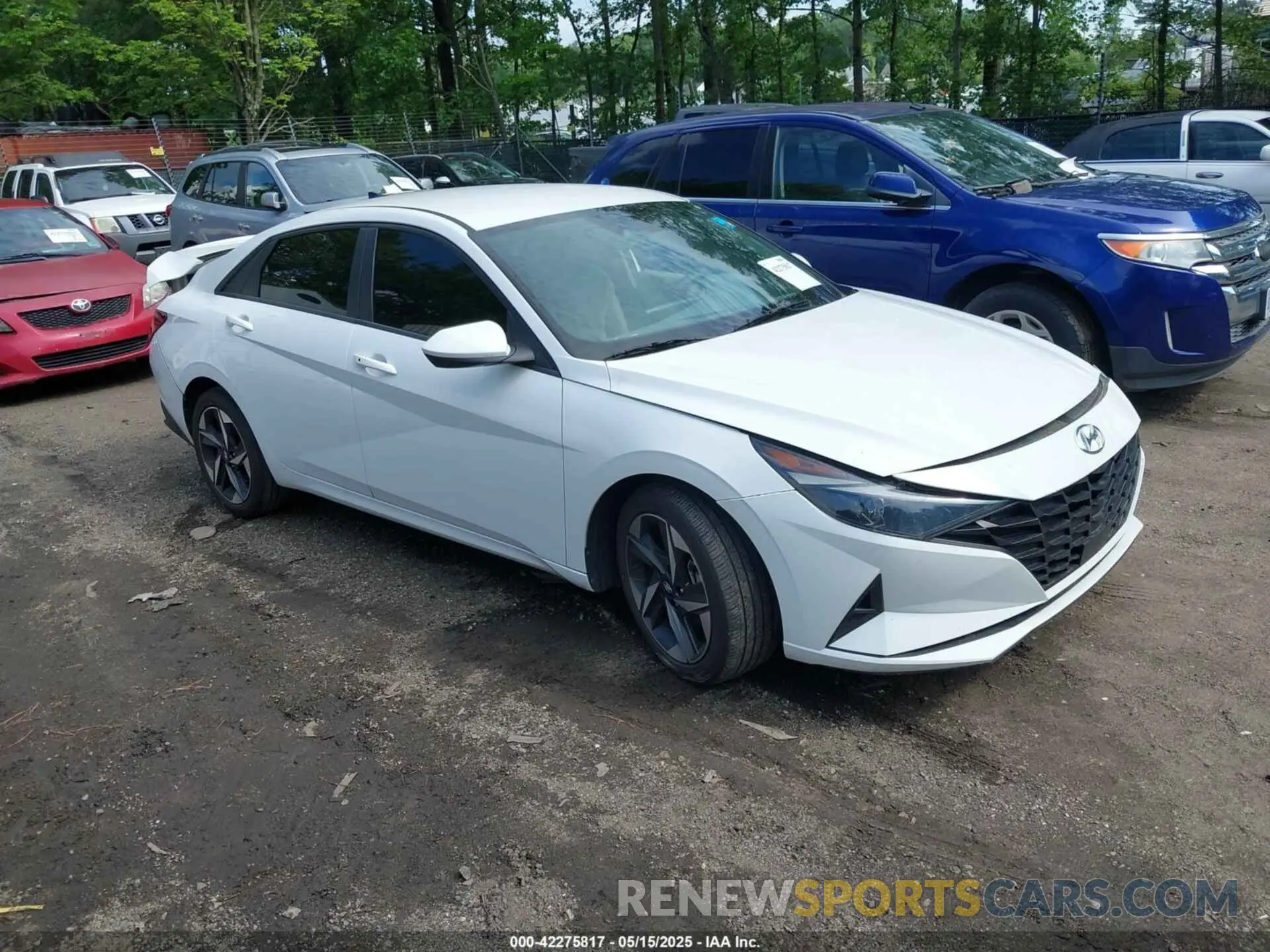 1 fotografías del automóvil dañado 5NPLS4AG8PH092885 HYUNDAI ELANTRA 2023