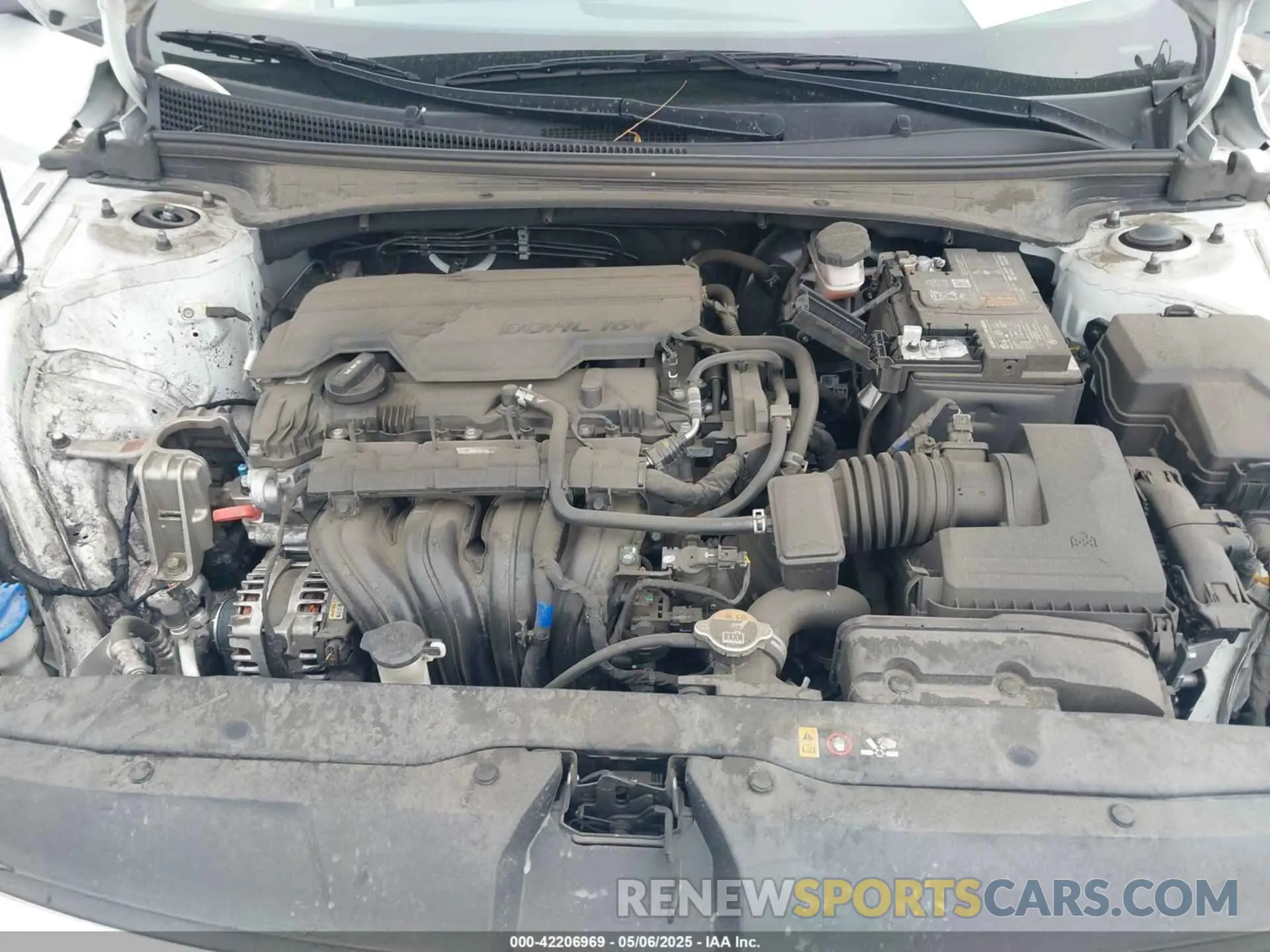 10 fotografías del automóvil dañado 5NPLS4AG8PH097908 HYUNDAI ELANTRA 2023