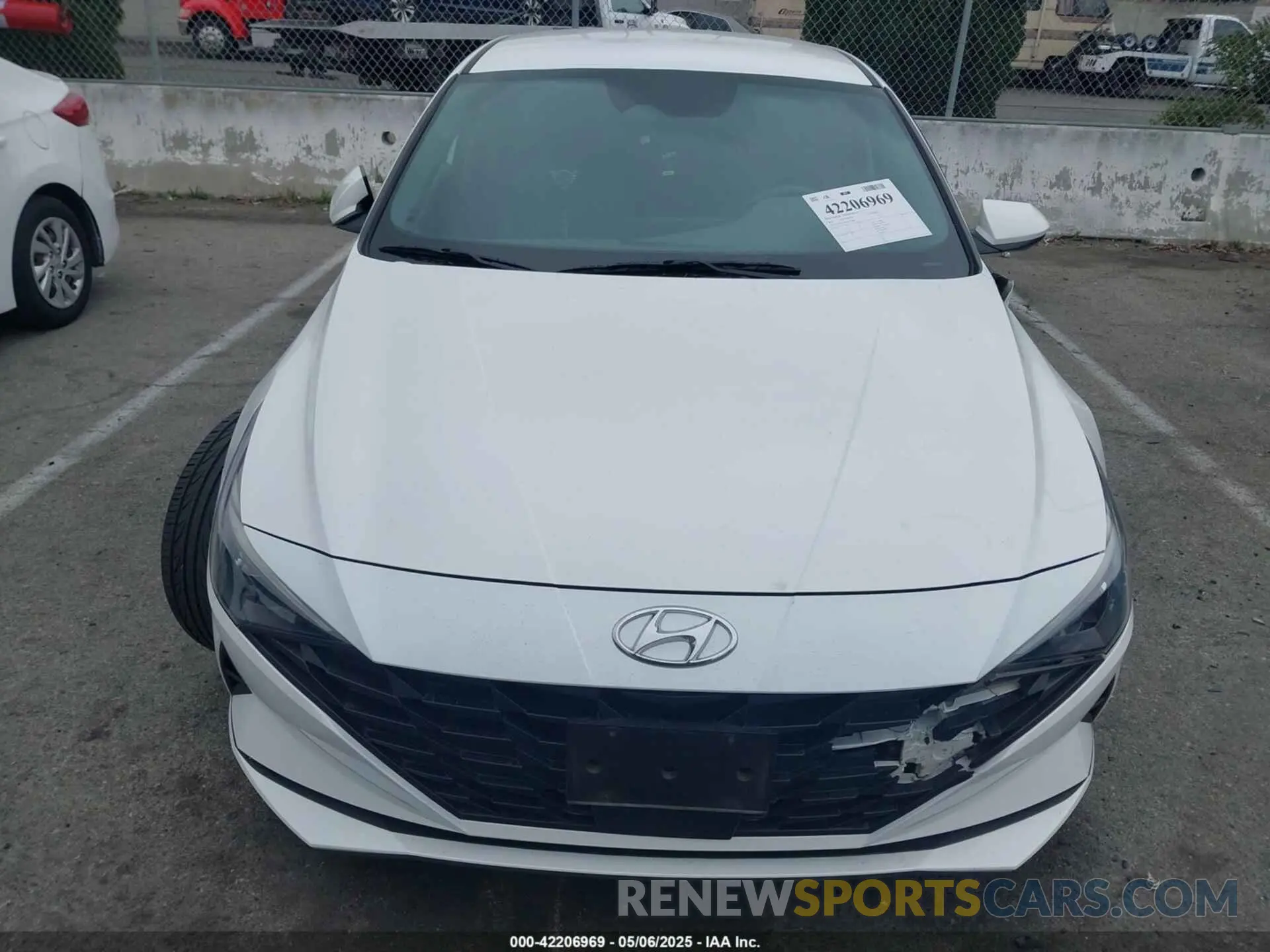 12 fotografías del automóvil dañado 5NPLS4AG8PH097908 HYUNDAI ELANTRA 2023