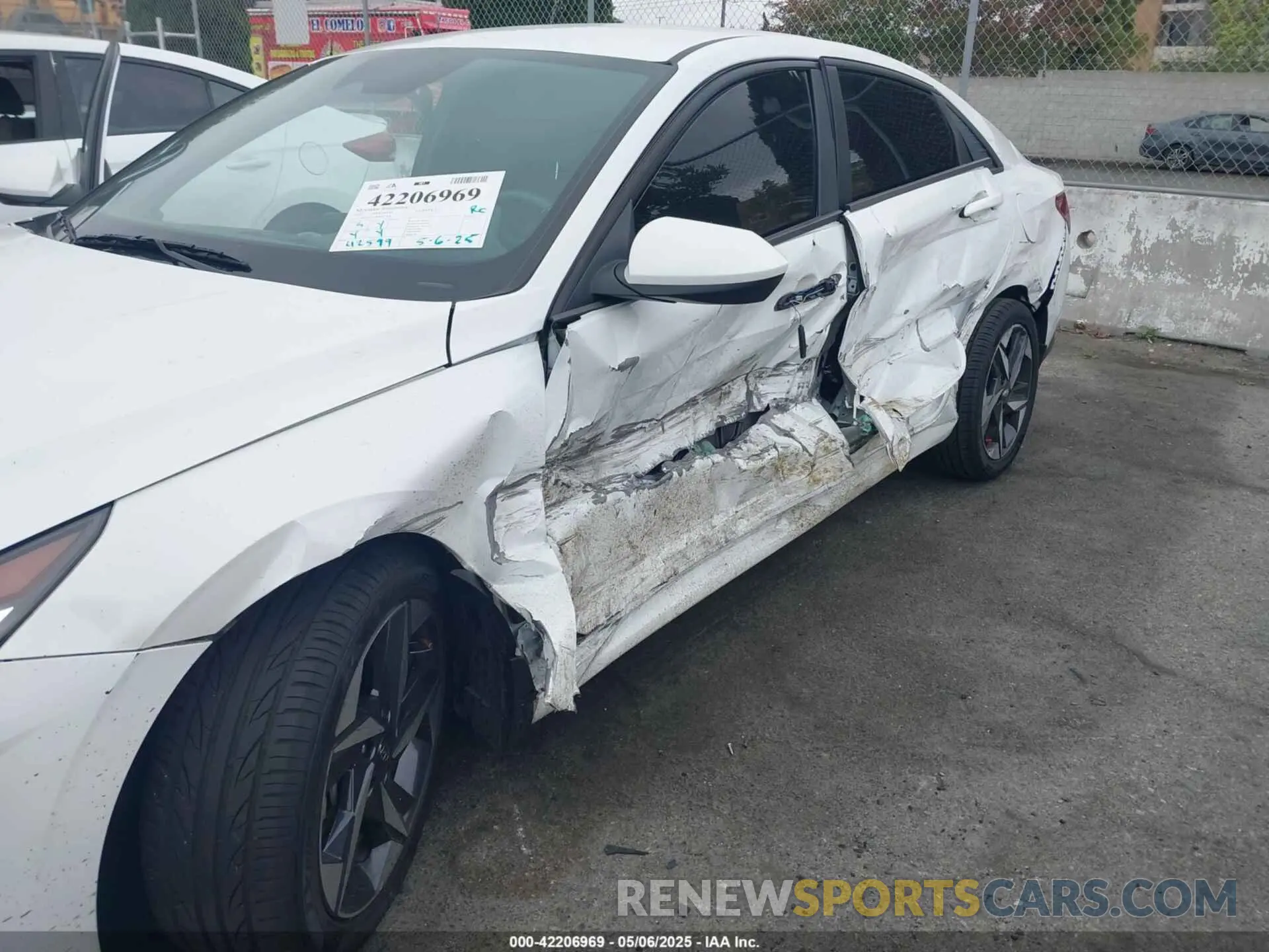 6 fotografías del automóvil dañado 5NPLS4AG8PH097908 HYUNDAI ELANTRA 2023