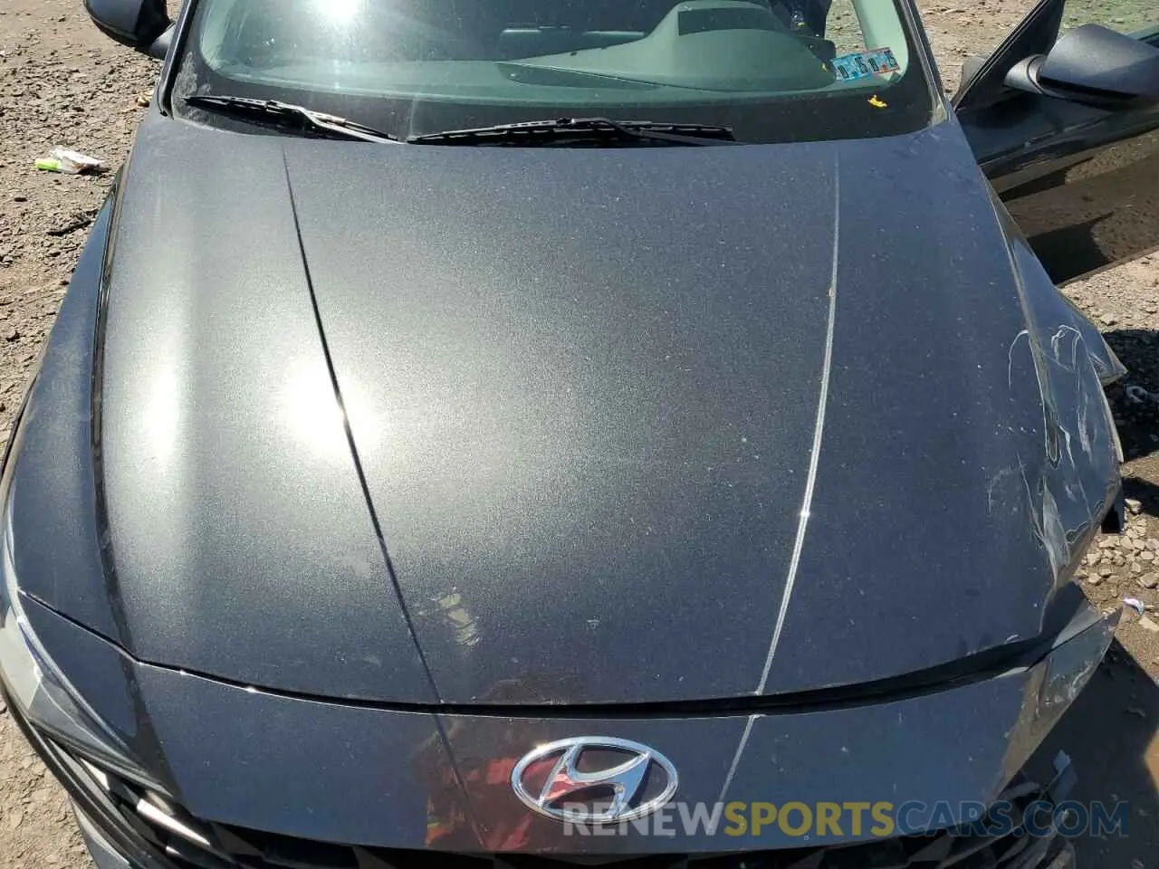 11 fotografías del automóvil dañado 5NPLS4AG8PH098296 HYUNDAI ELANTRA 2023