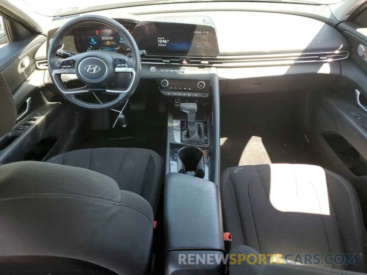 8 fotografías del automóvil dañado 5NPLS4AG8PH098296 HYUNDAI ELANTRA 2023